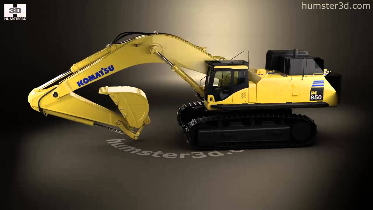 Komatsu Pc850 Excavator Wallpapers