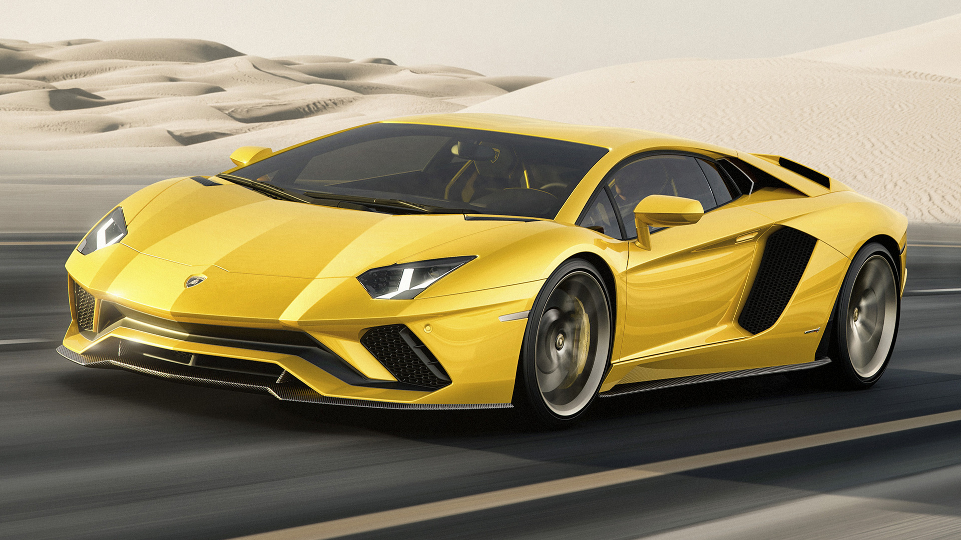 Lamborghini Aventador S Roadster 2017 Wallpapers