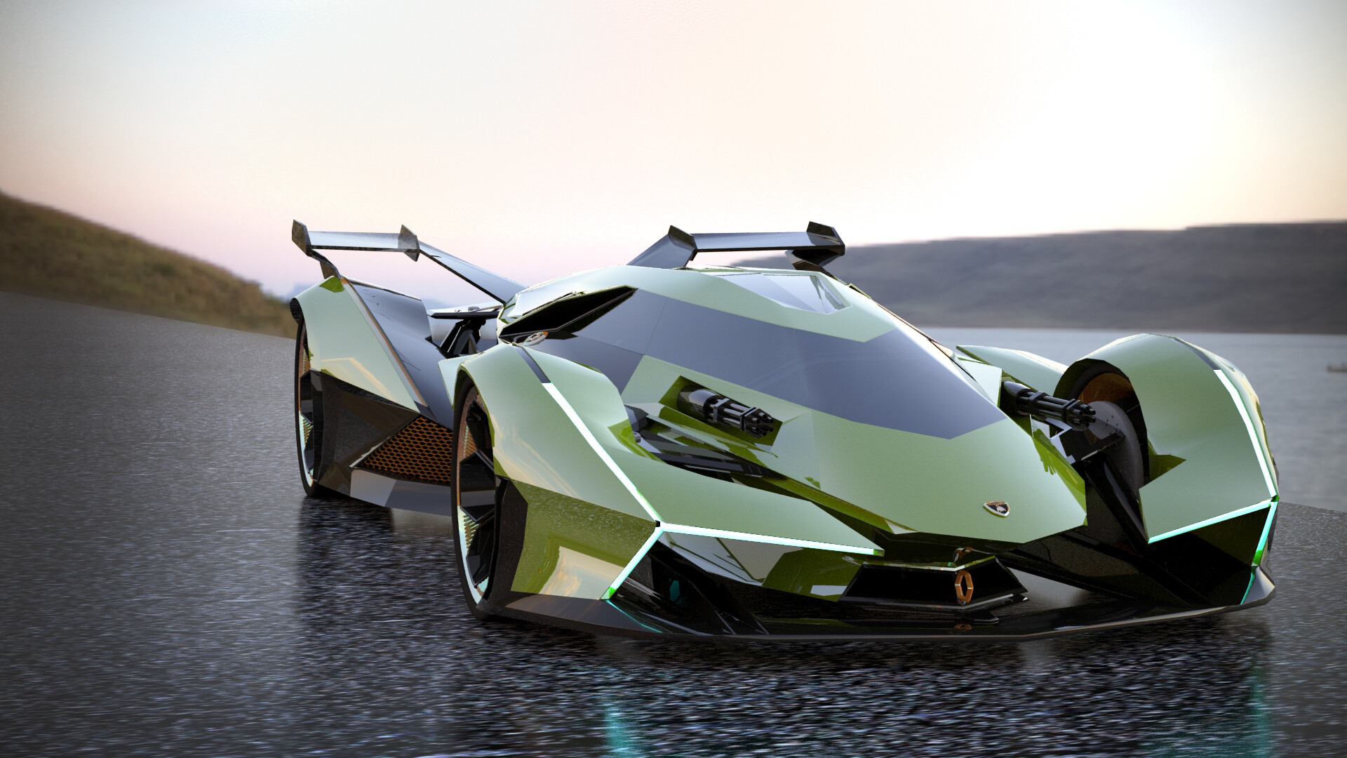 Lamborghini Lambo V12 Vision Gran Turismo Wallpapers