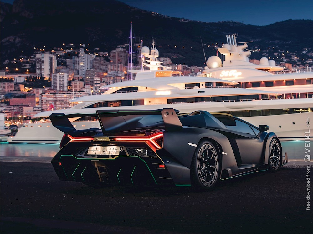 Lamborghini Veneno Roadster Wallpapers