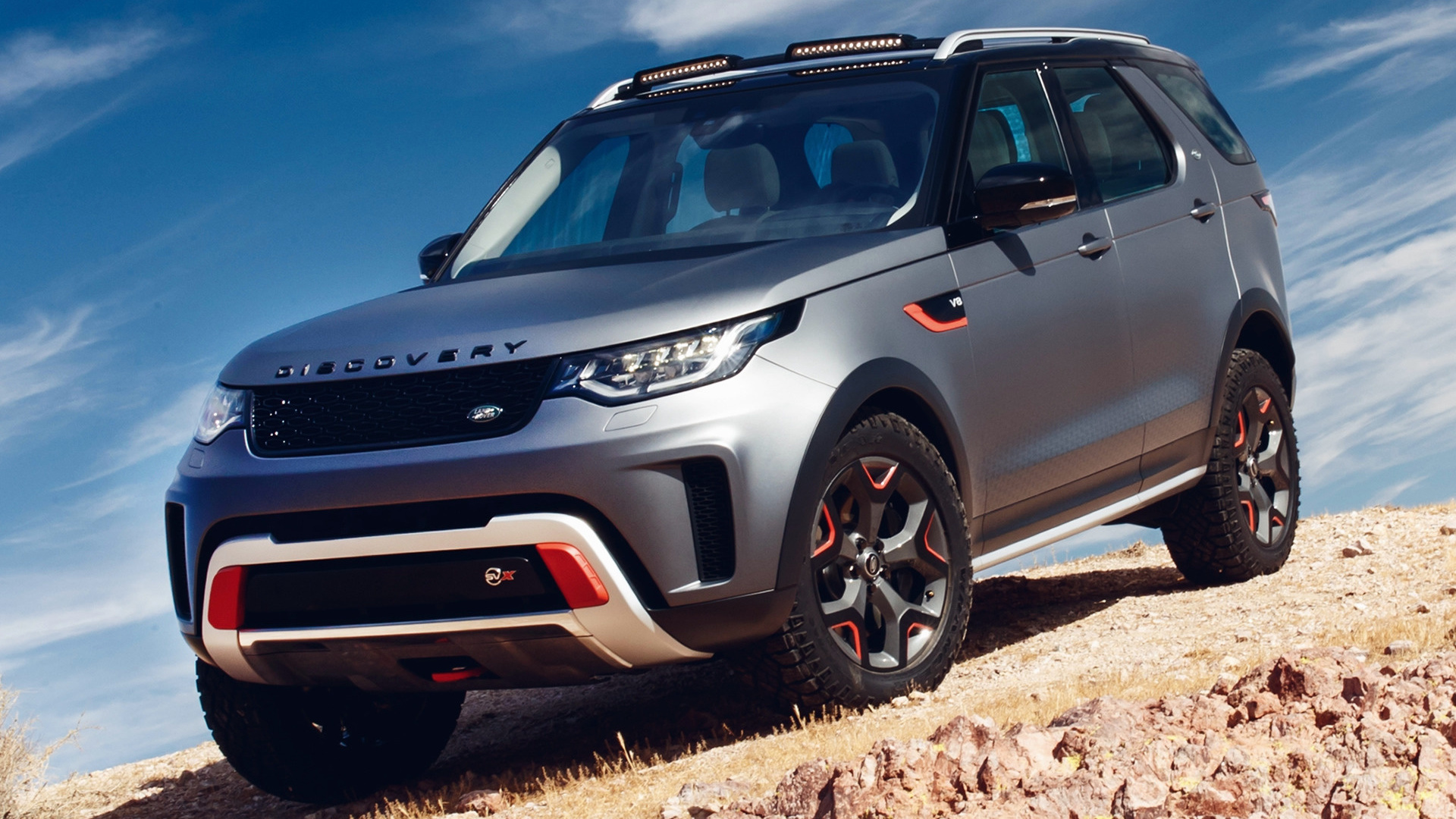 Land Rover Discovery Svx 2018 Wallpapers