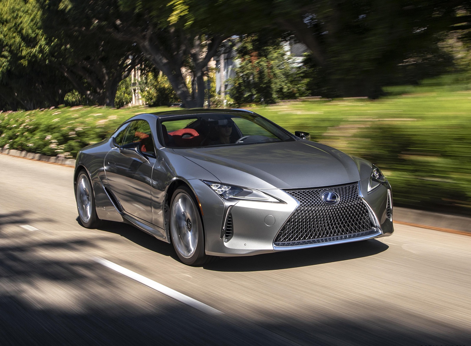 Lexus Lc 500H 2018 Front Wallpapers