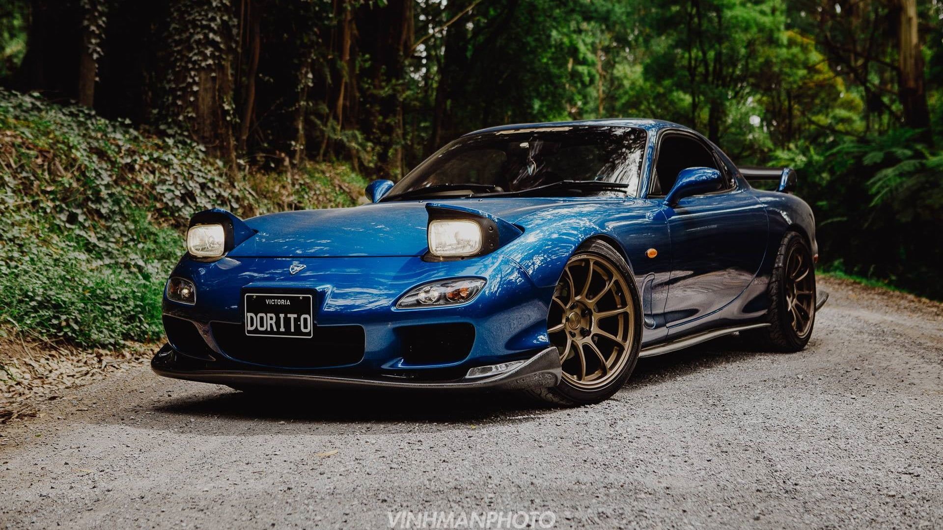 Mazda Rx-7 Digital Art Wallpapers