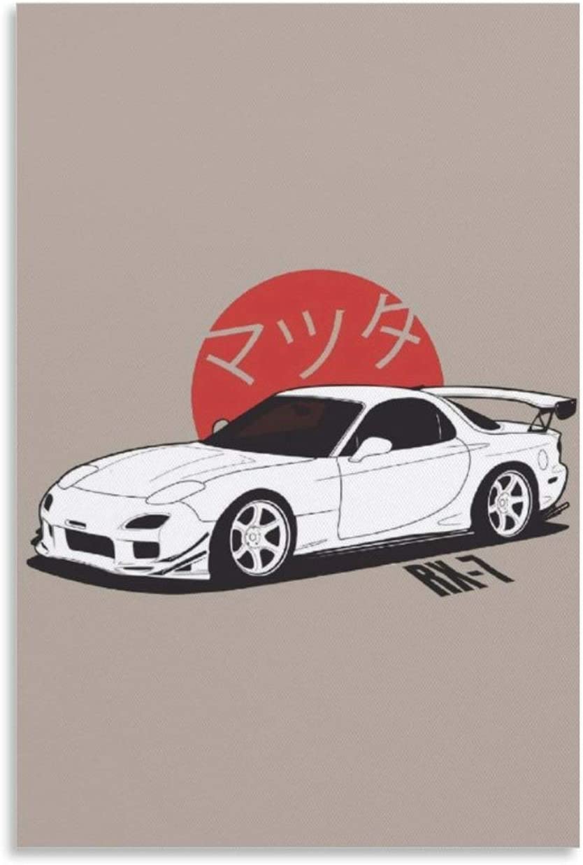 Mazda Rx-7 Digital Art Wallpapers