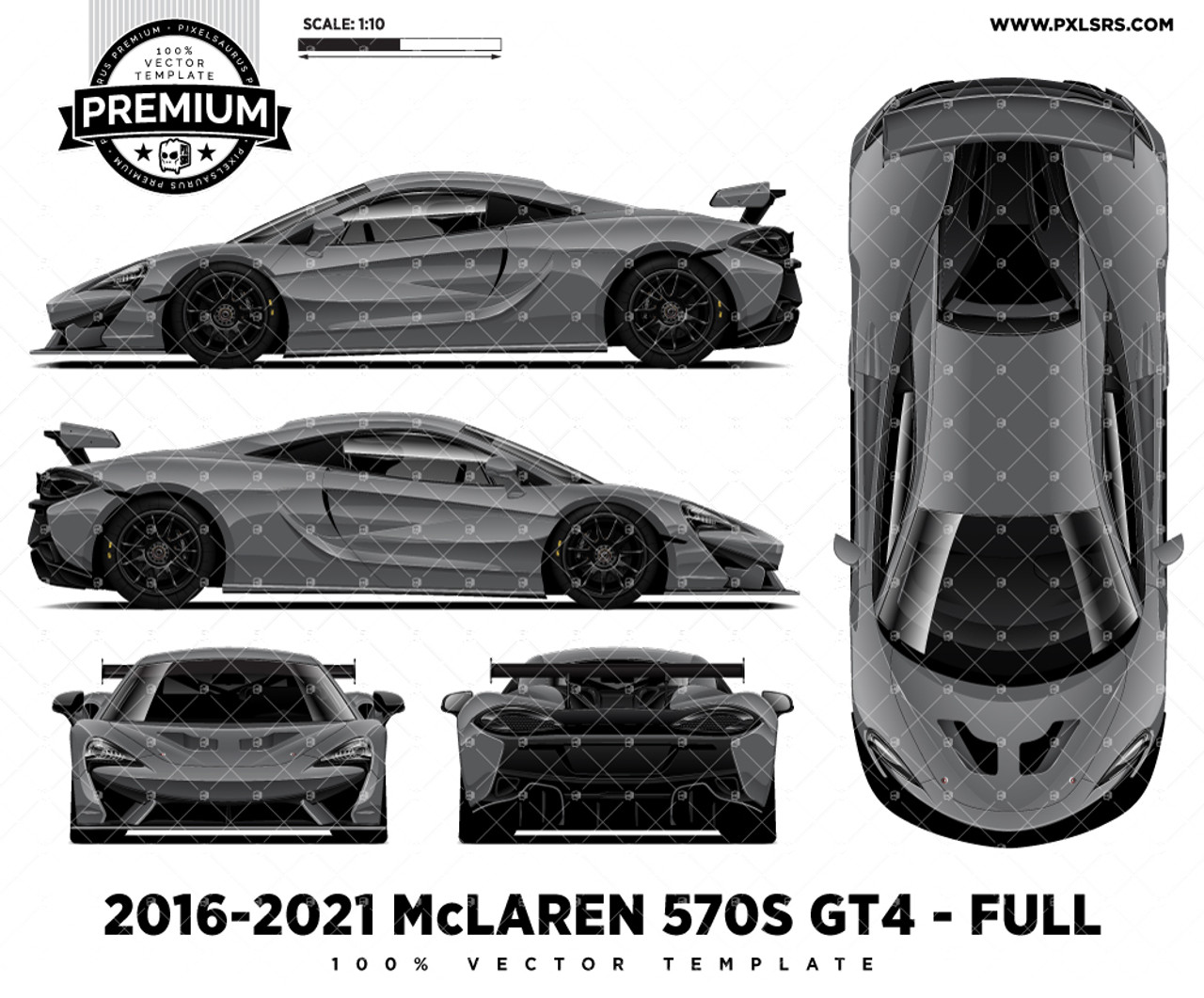 Mclaren 570S Gt4 Wallpapers