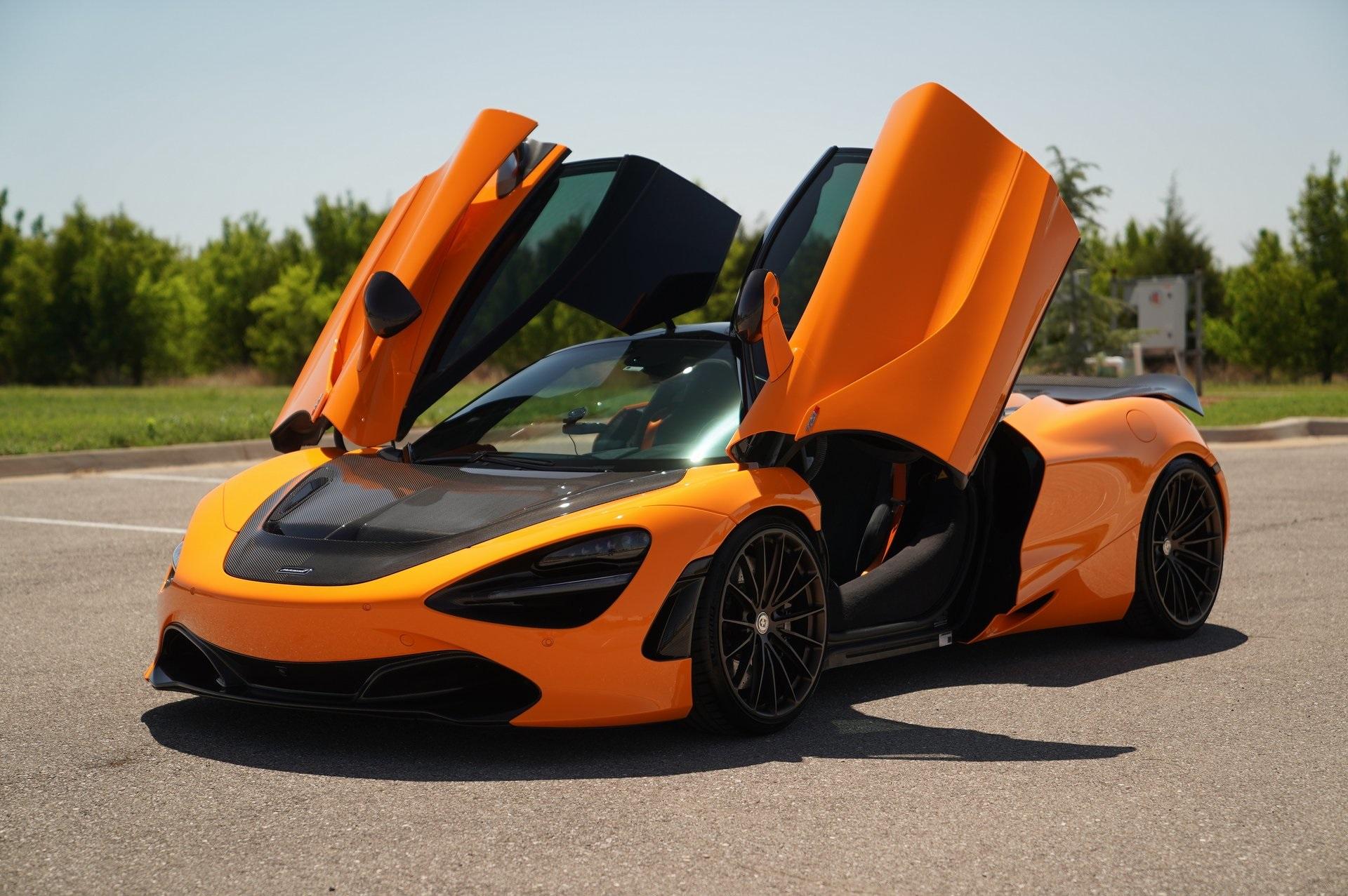 Mclaren Doors Up Modified Exhausts Wallpapers