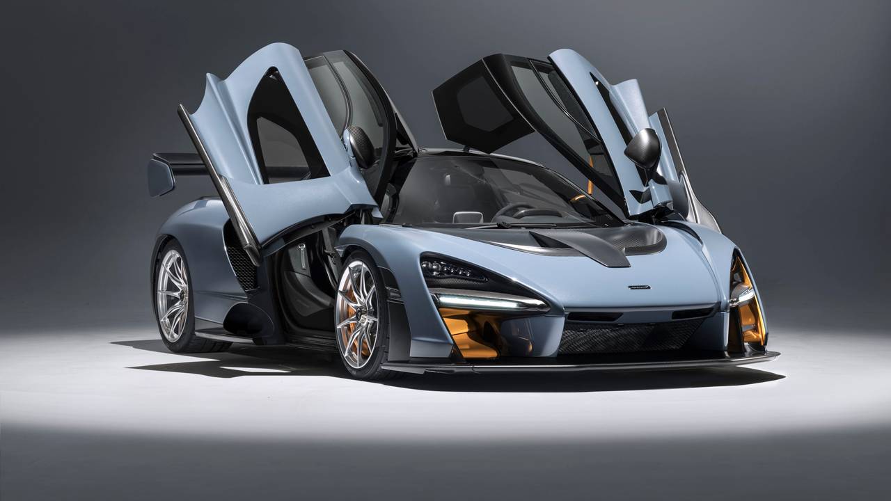 Mclaren Doors Up Modified Exhausts Wallpapers