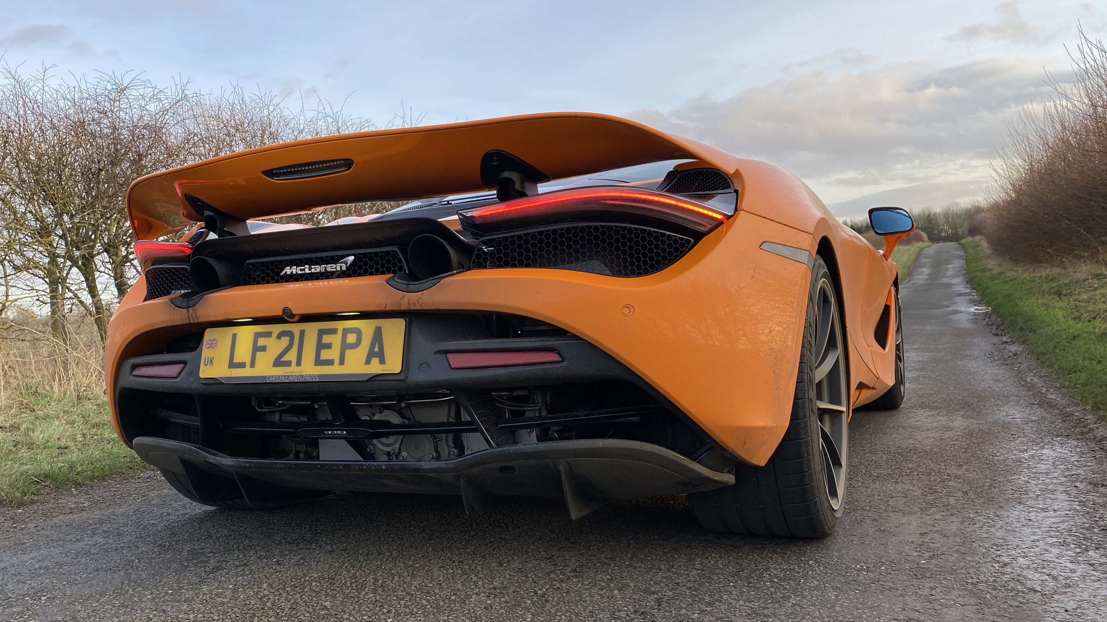 Mclaren Doors Up Modified Exhausts Wallpapers