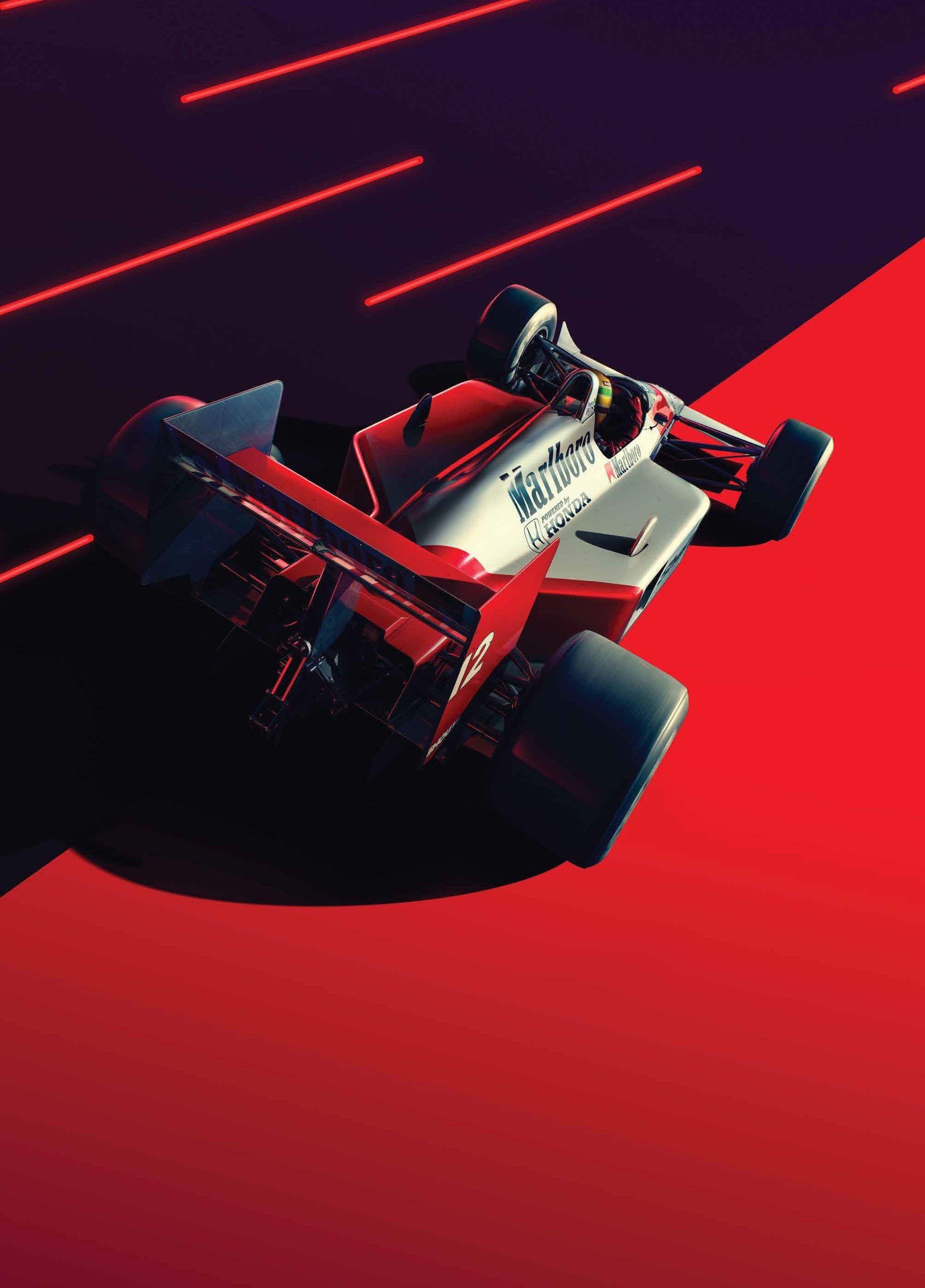 Mclaren F1 Minimalism Wallpapers