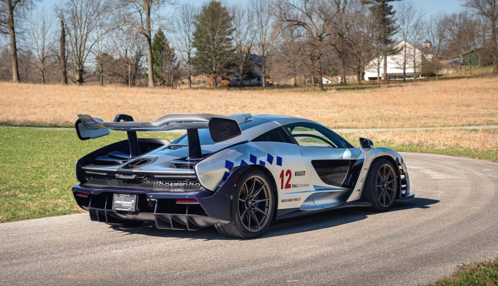 Mclaren Senna Gtr Lm 825/6 Harrods Wallpapers