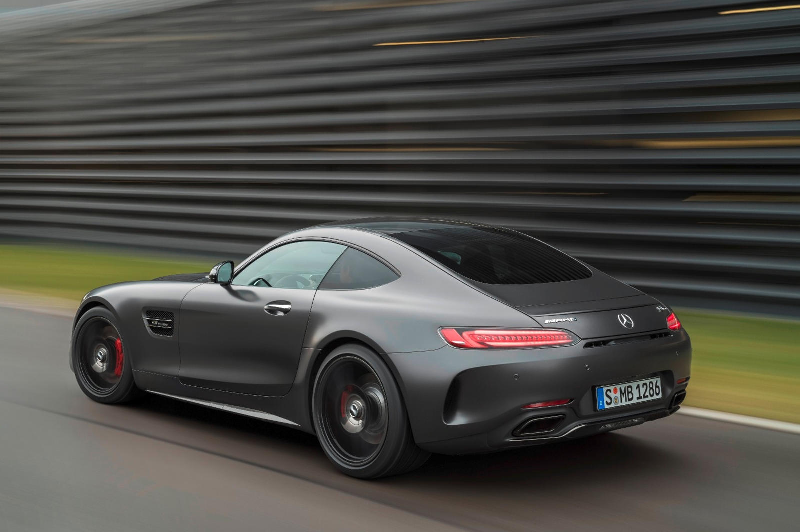 Mercedes Amg Gt C Edition 50 2017 Rear Wallpapers