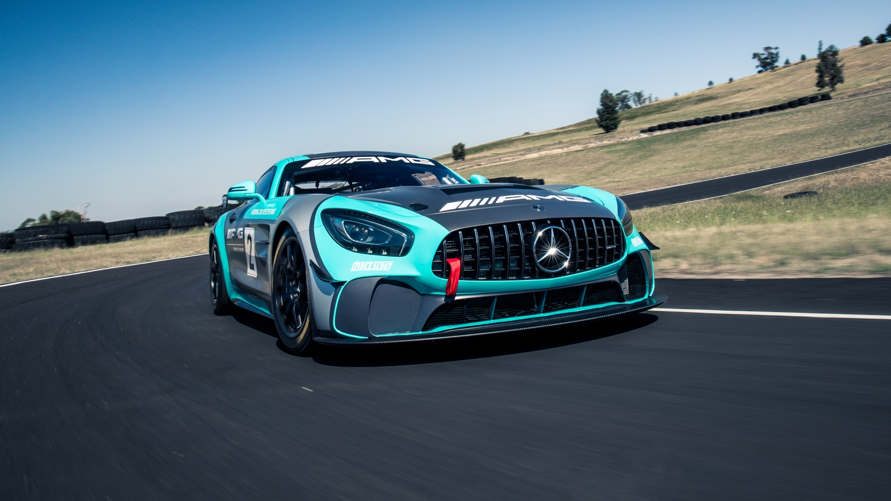 Mercedes Amg Gt4 C190 2017 Wallpapers