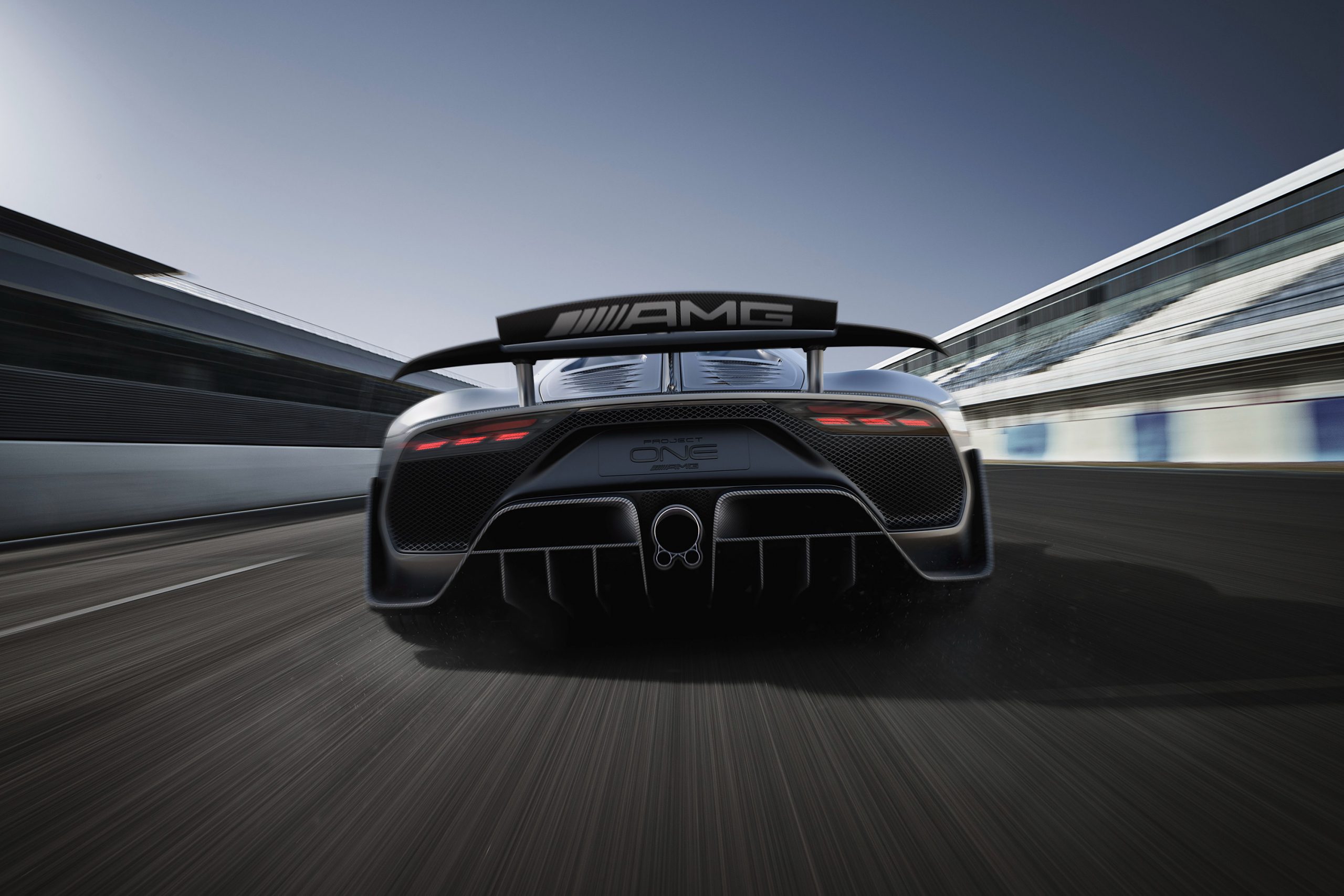 Mercedes Amg Project One Rear 2017 Wallpapers