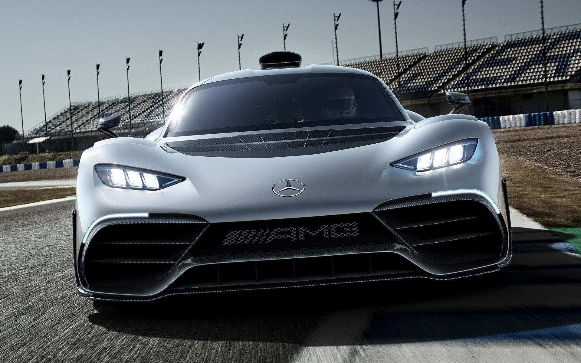 Mercedes Amg Project One Rear 2017 Wallpapers