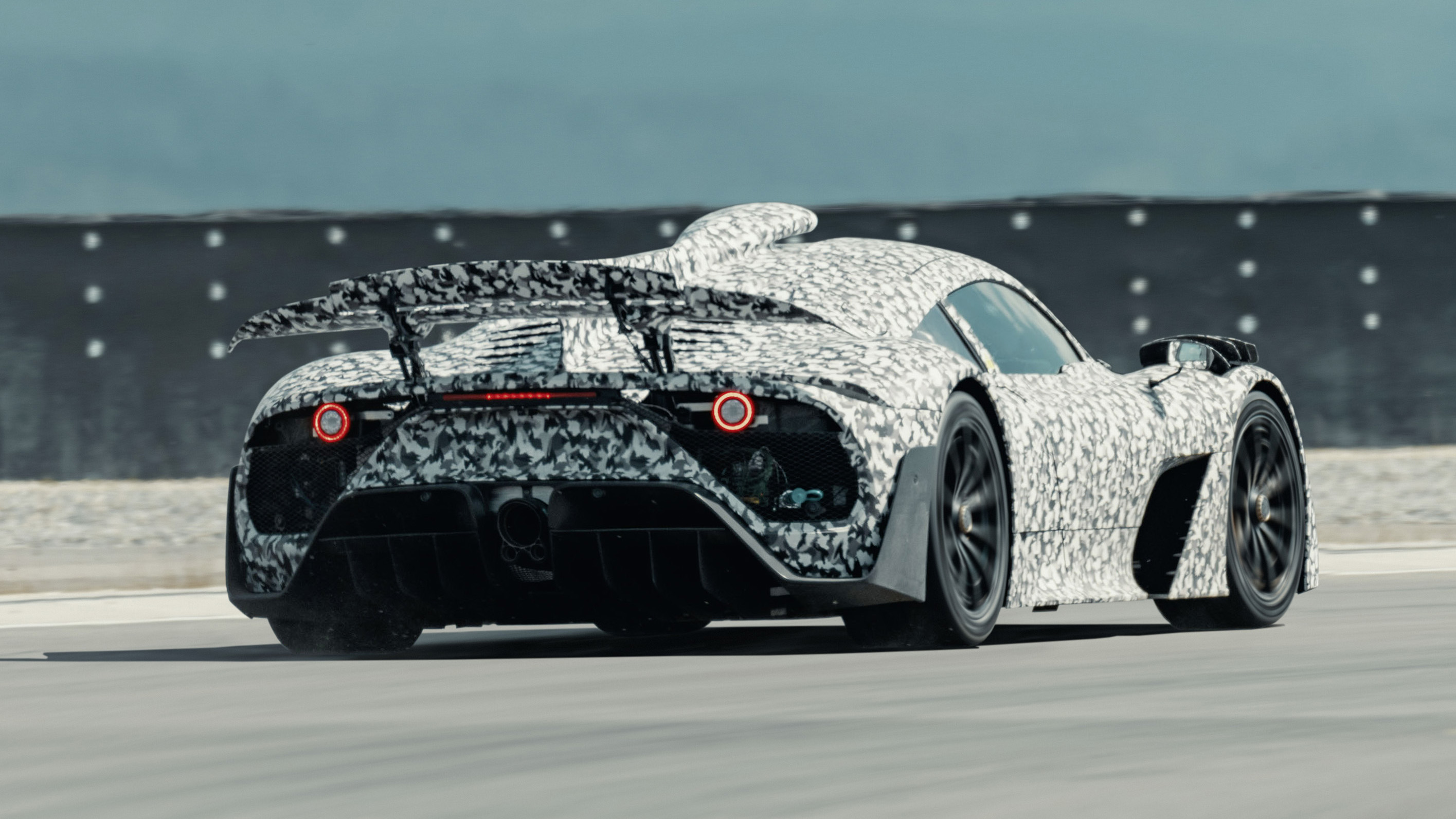 Mercedes Amg Project One Rear 2017 Wallpapers