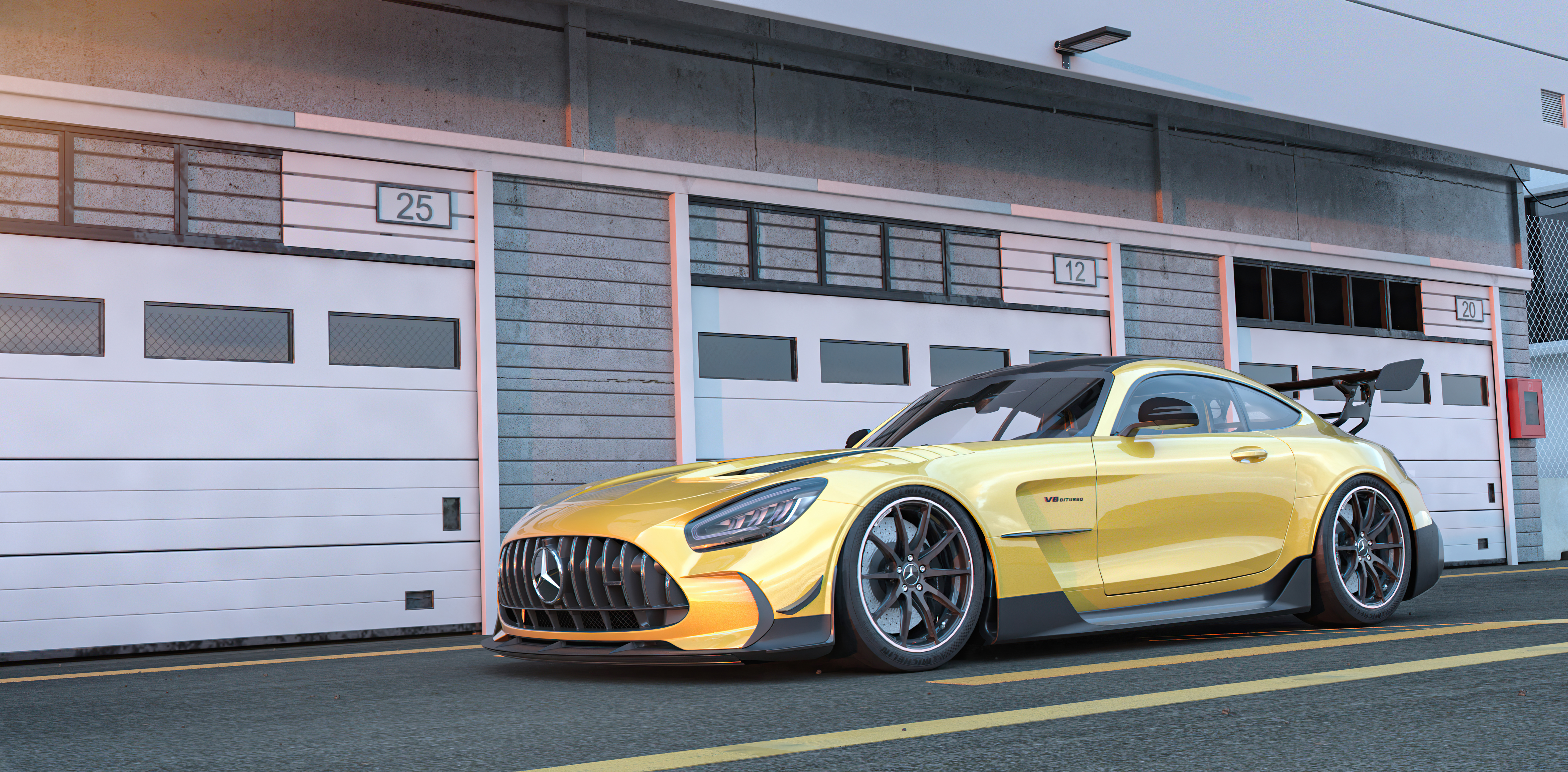 Mercedes-Amg Gt3 Wallpapers