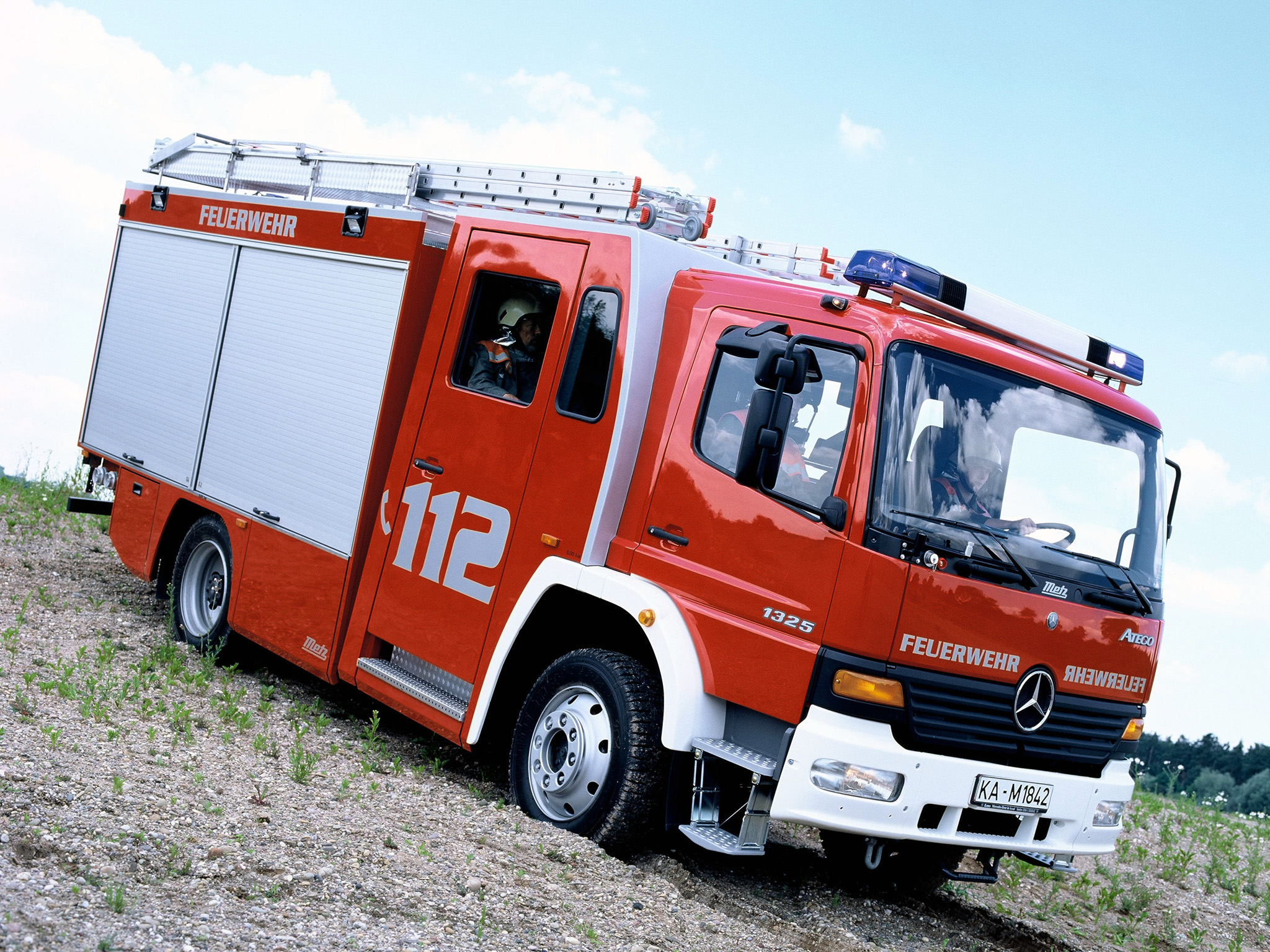 Mercedes-Benz Fire Truck Wallpapers