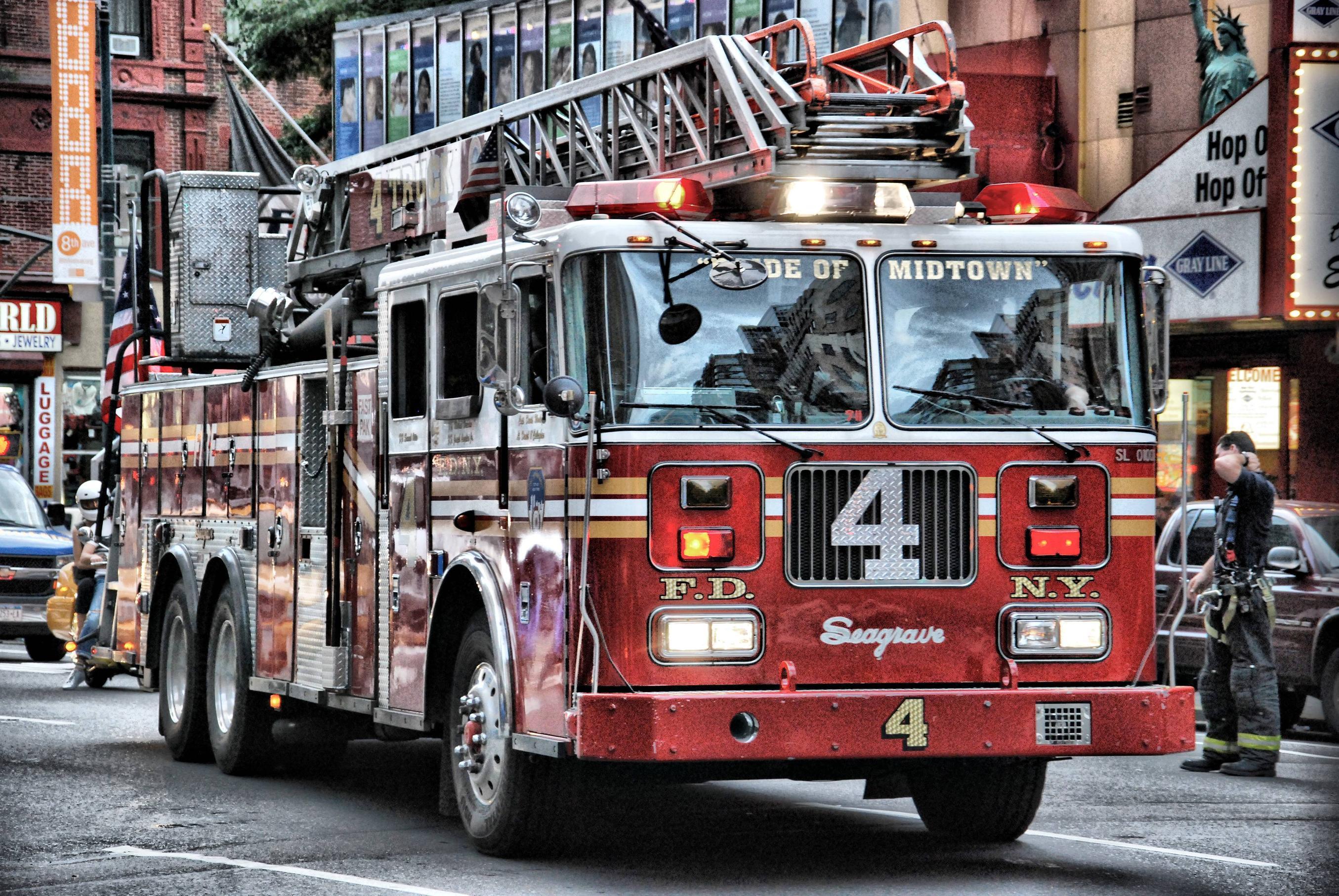 Mercedes-Benz Fire Truck Wallpapers