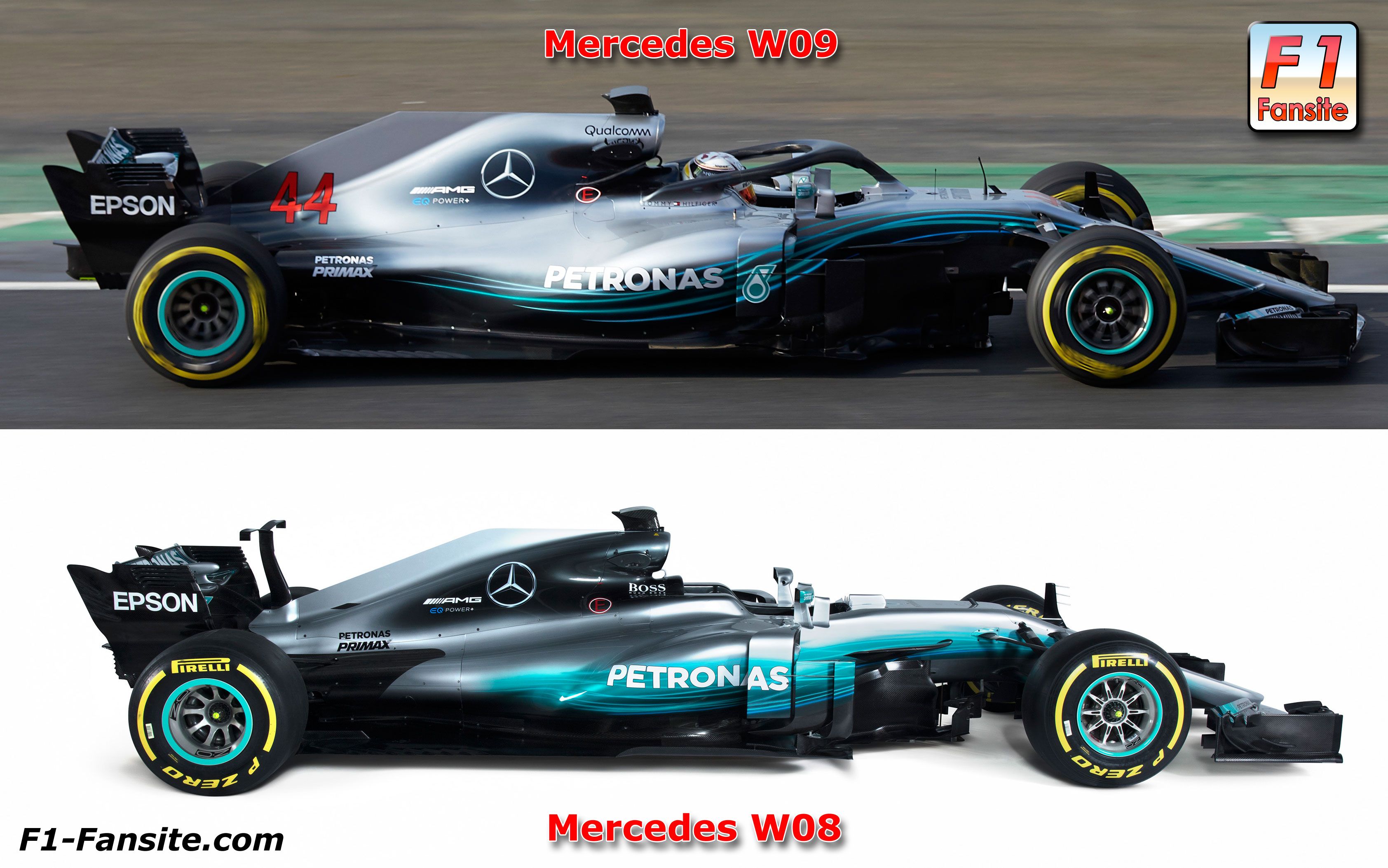 Mercedes-Benz W08 Wallpapers