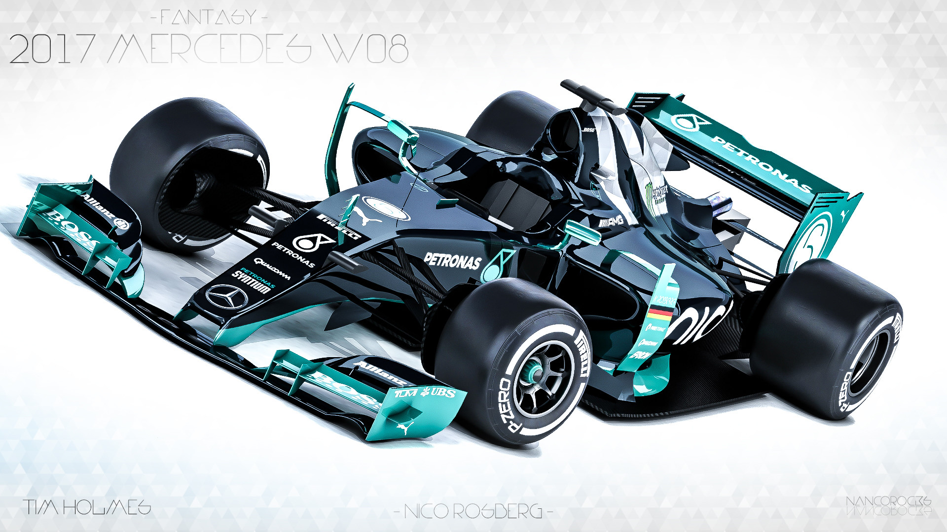 Mercedes-Benz W08 Wallpapers