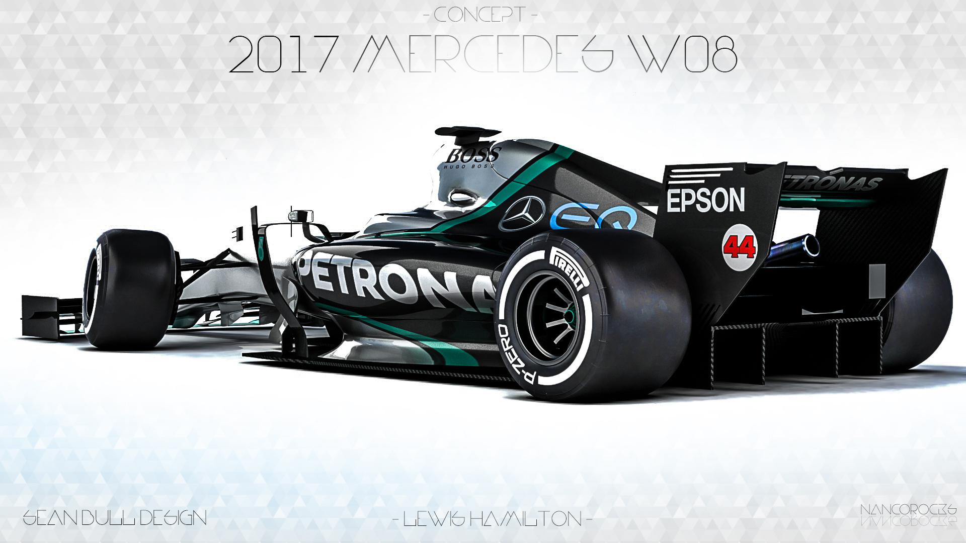 Mercedes-Benz W08 Wallpapers