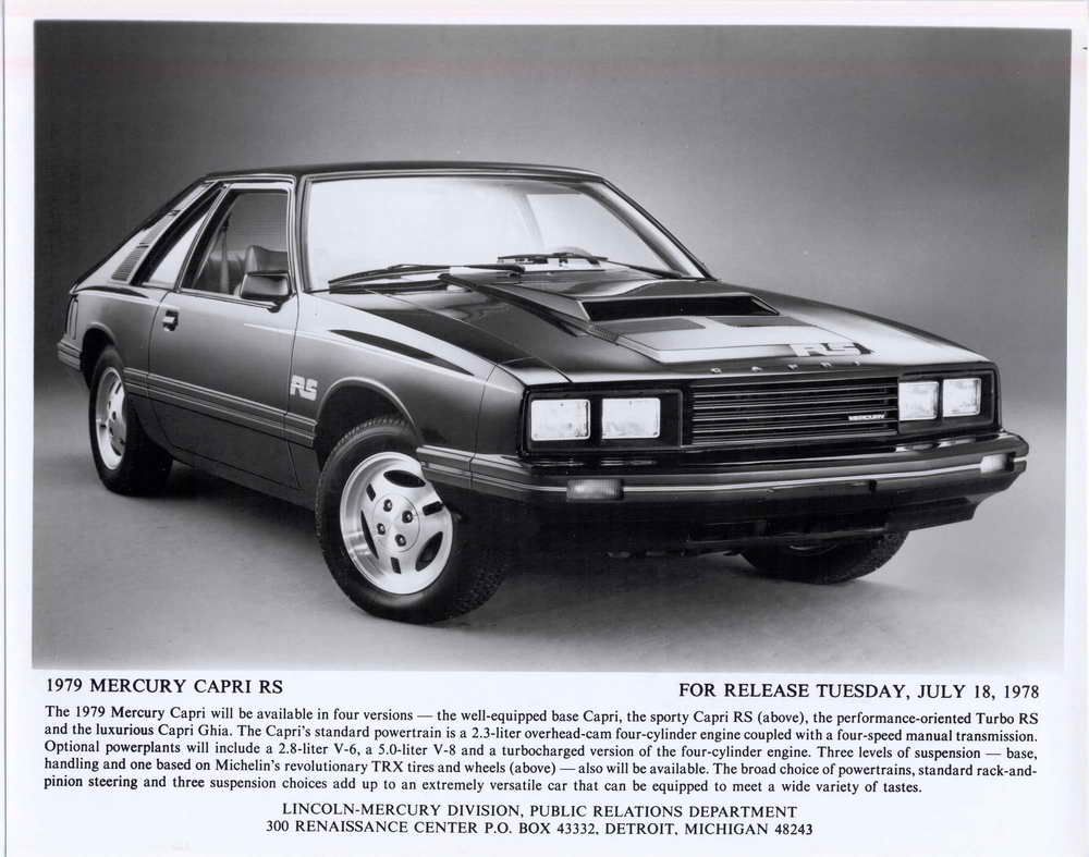 Mercury Capri Gt Wallpapers