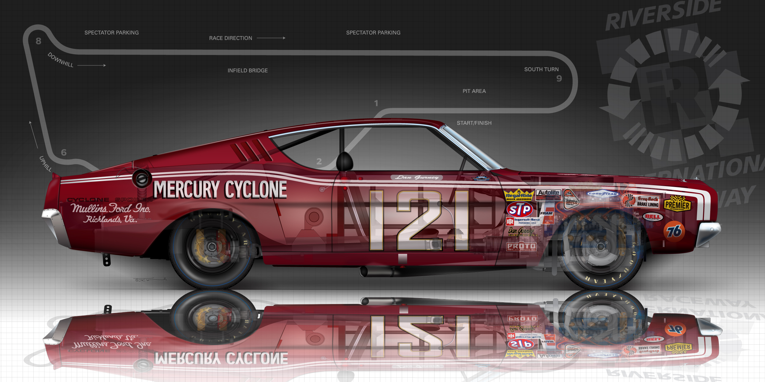 Mercury Cyclone 500 Wallpapers