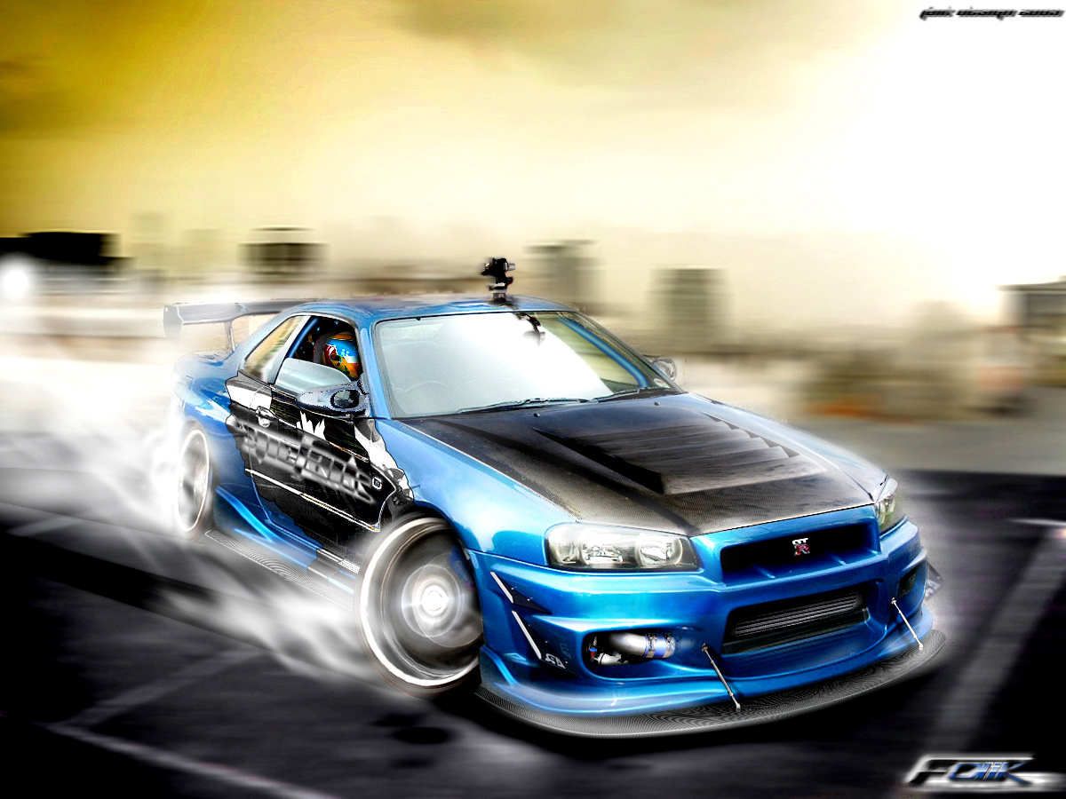 Nissan Gt R Drift Wallpapers