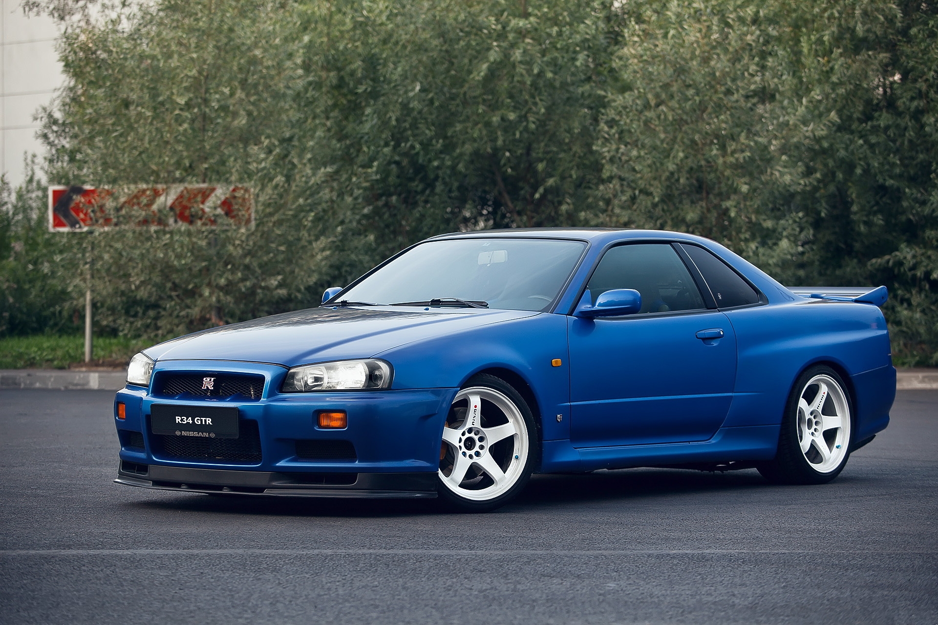 Nissan Skyline Gtr Blue Wallpapers