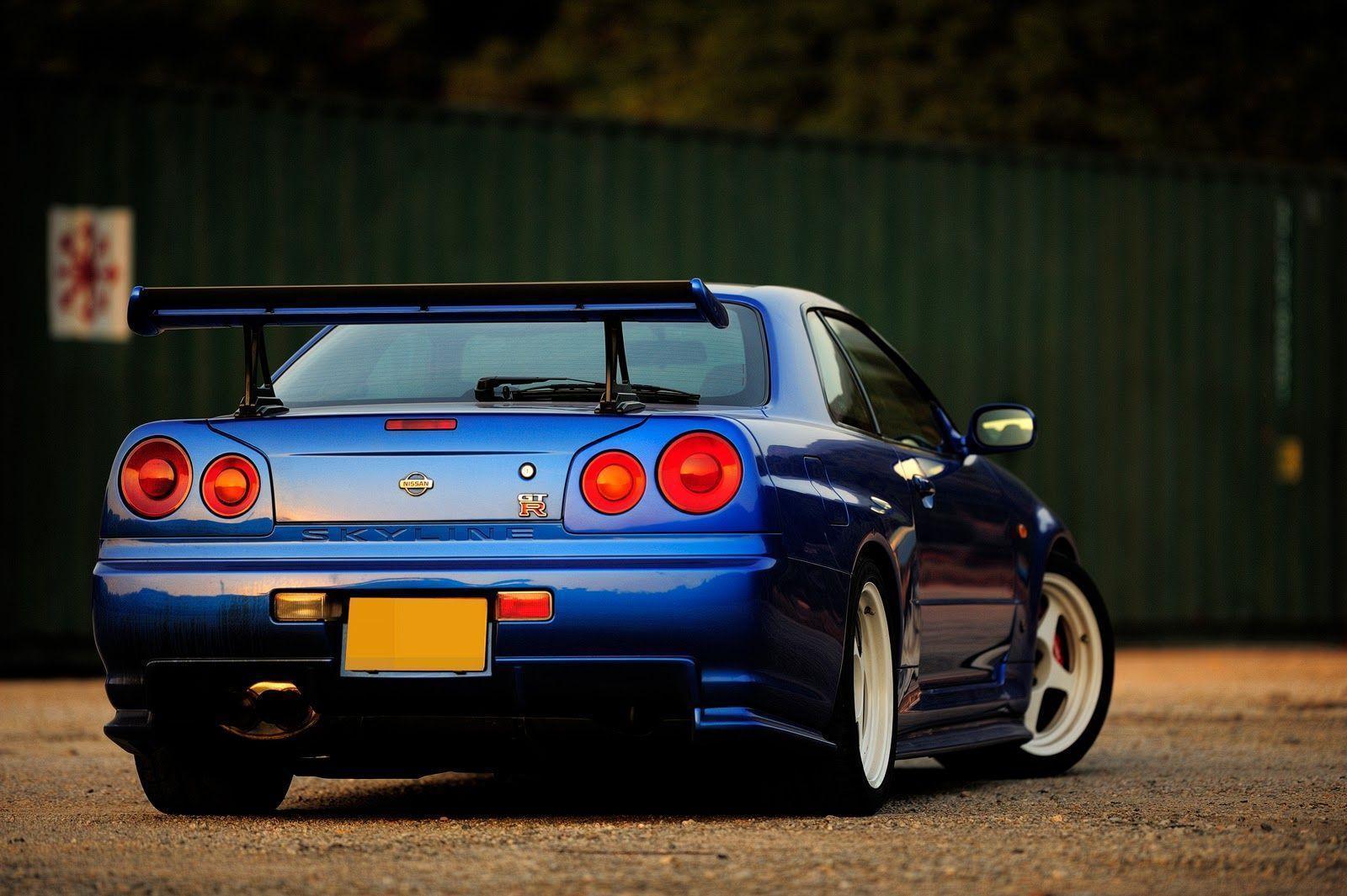 Nissan Skyline Gtr Blue Wallpapers