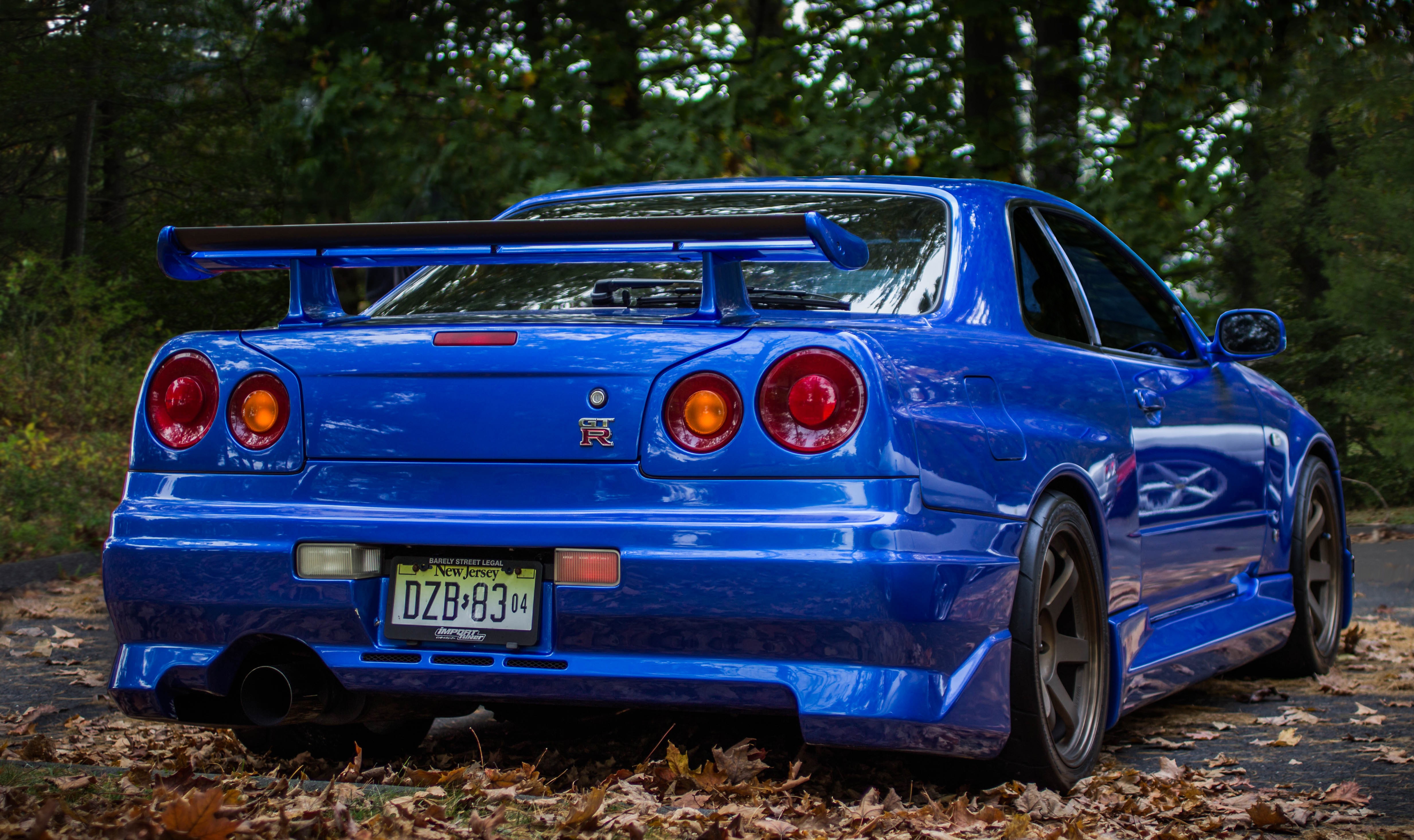 Nissan Skyline Gtr Blue Wallpapers