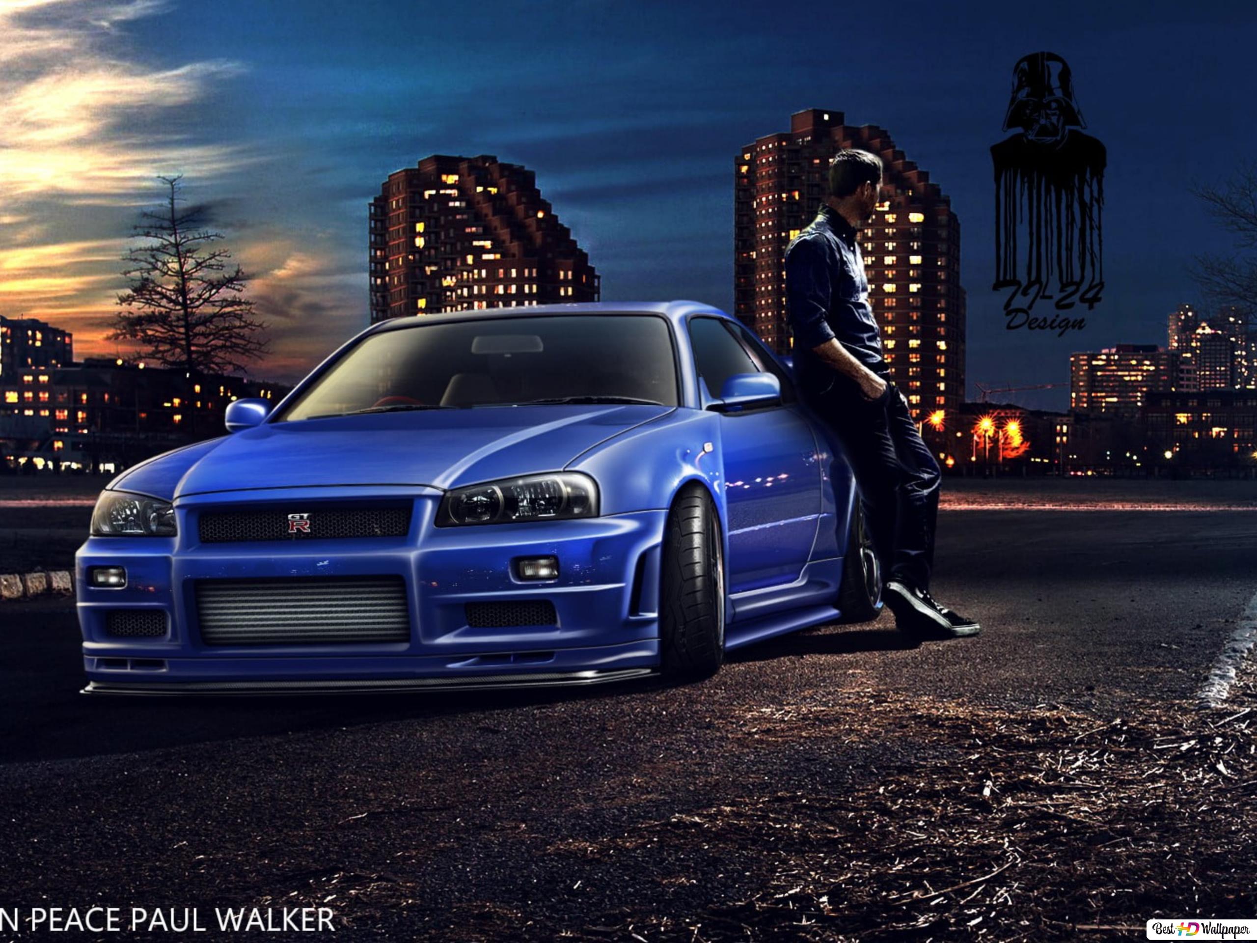 Nissan Skyline Gtr Blue Wallpapers