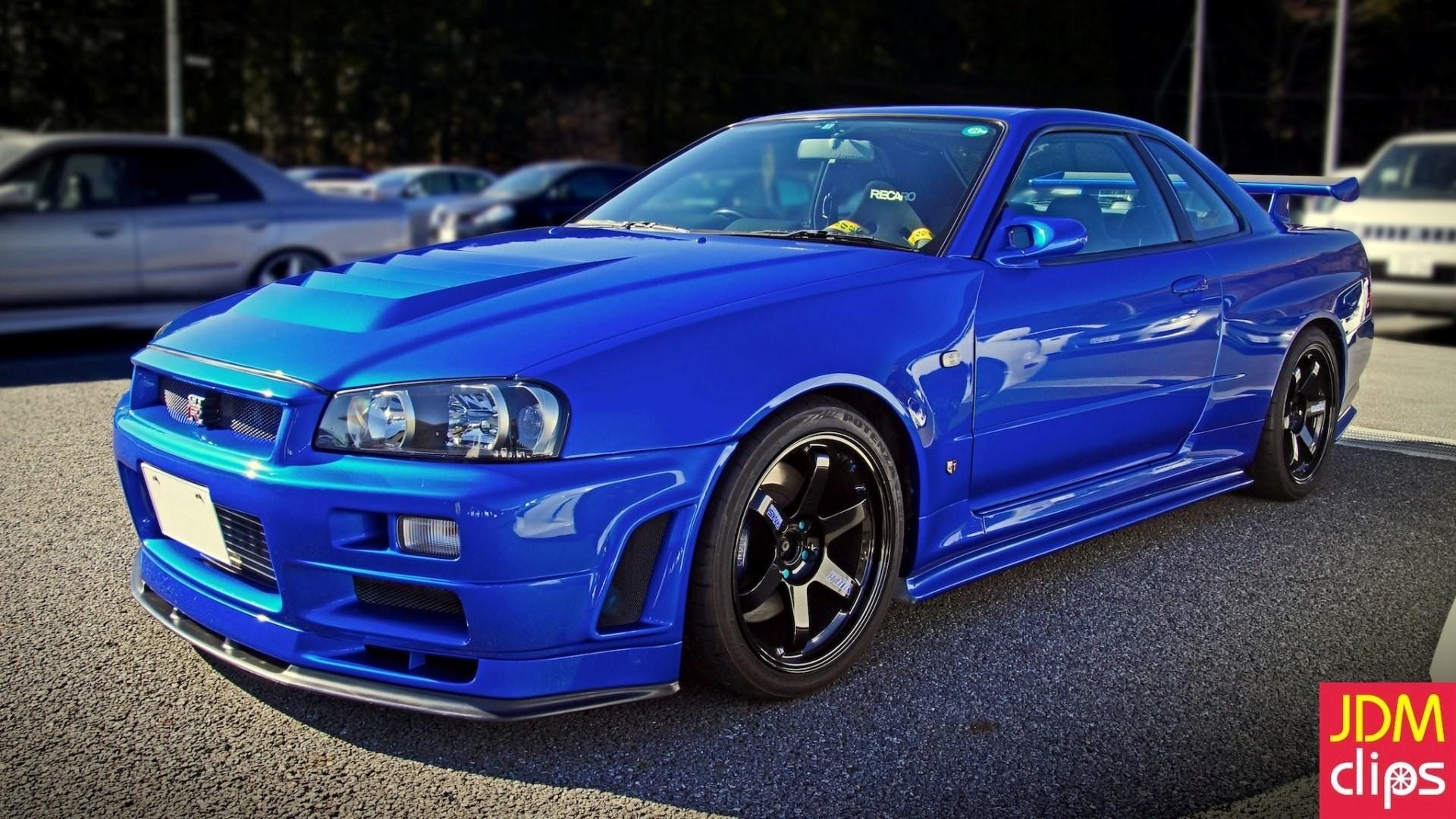 Nissan Skyline Gtr Blue Wallpapers