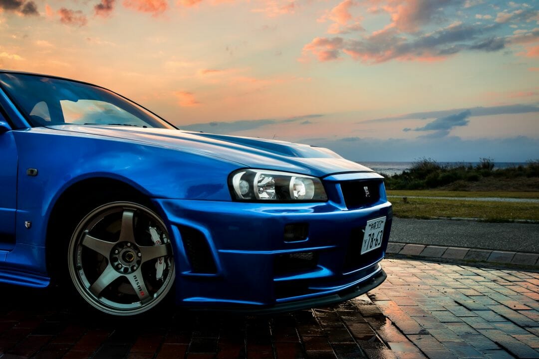 Nissan Skyline Gtr Blue Wallpapers