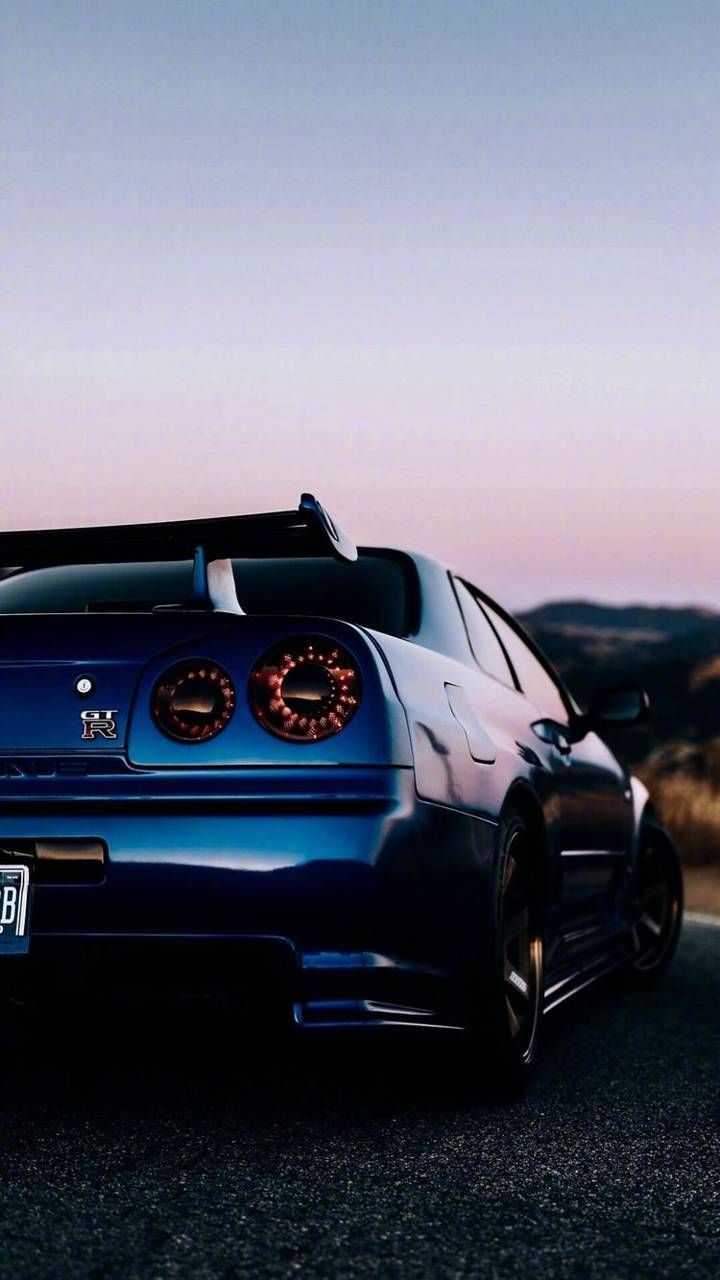 Nissan Skyline Gtr Blue Wallpapers