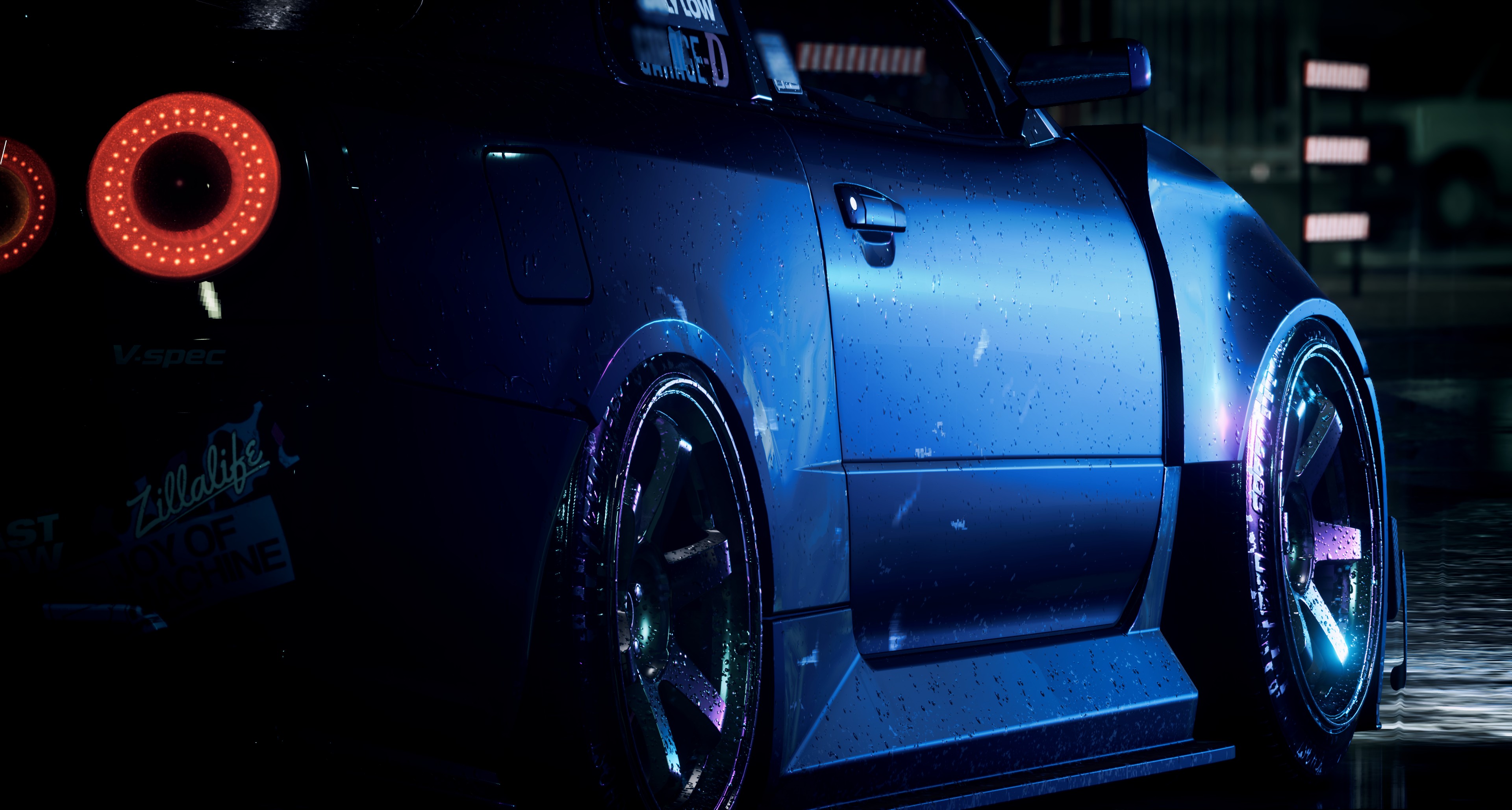 Nissan Skyline Gtr Blue Wallpapers