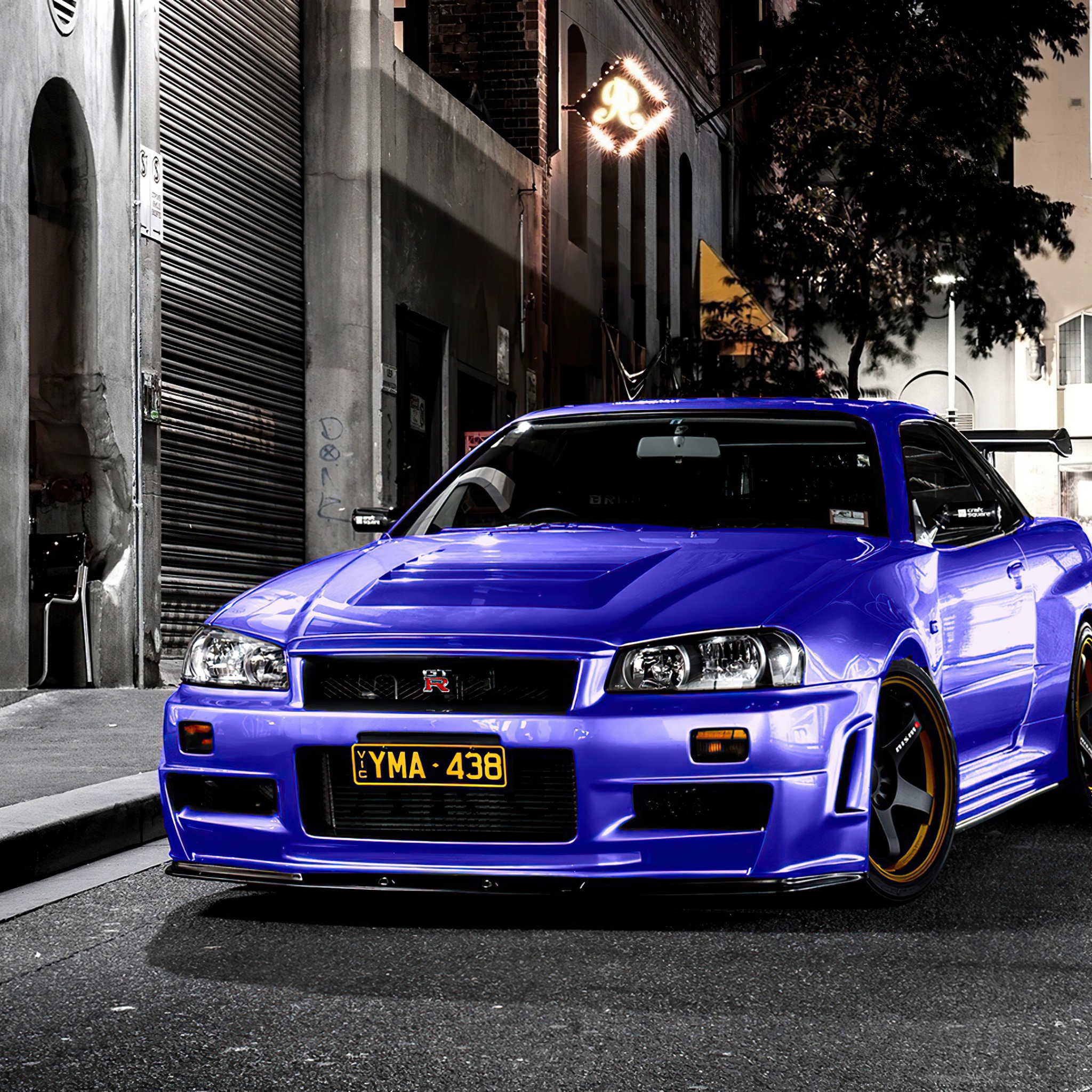 Nissan Skyline Gtr Blue Wallpapers