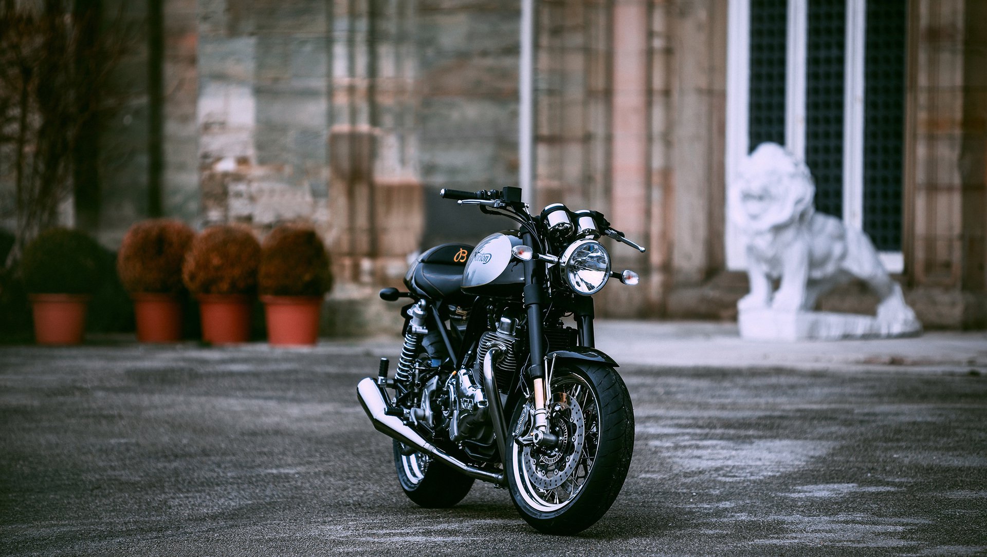 Norton Commando Cafe Racer Wallpapers