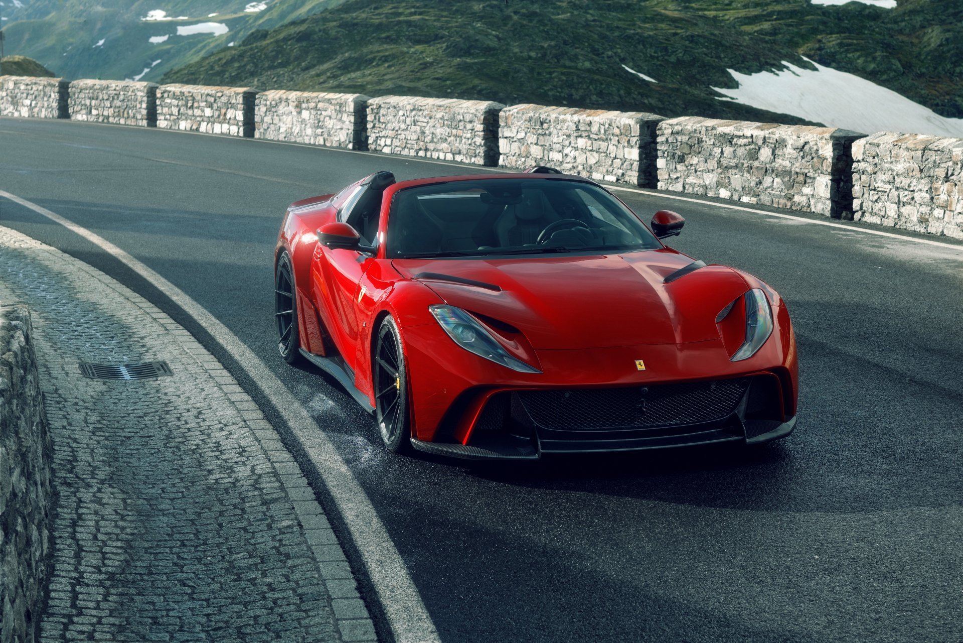 Novitec Ferrari 812 Gts Red 2021 Wallpapers