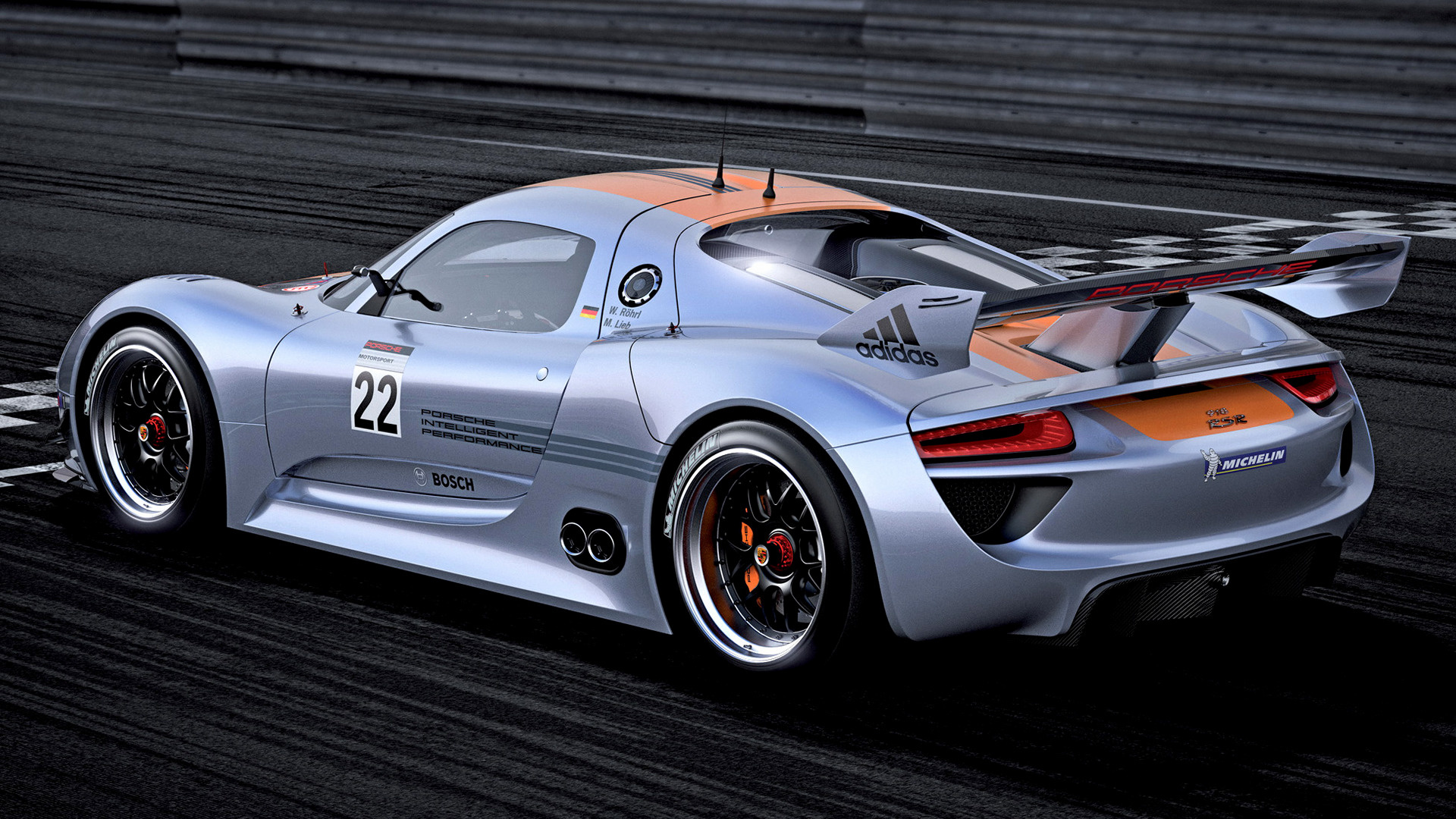 Porsche 918 Rsr Concept Wallpapers