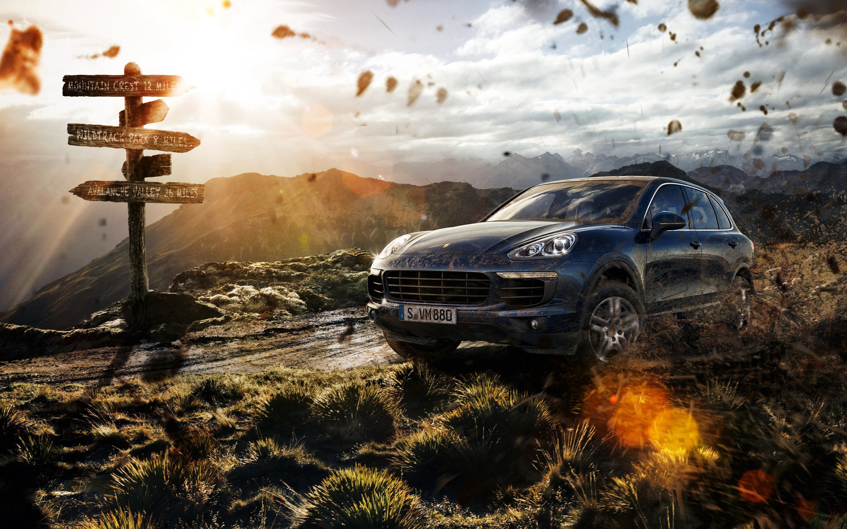 Porsche Cayenne Turbo S Wallpapers