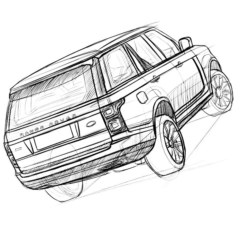 Range Rover Art Wallpapers