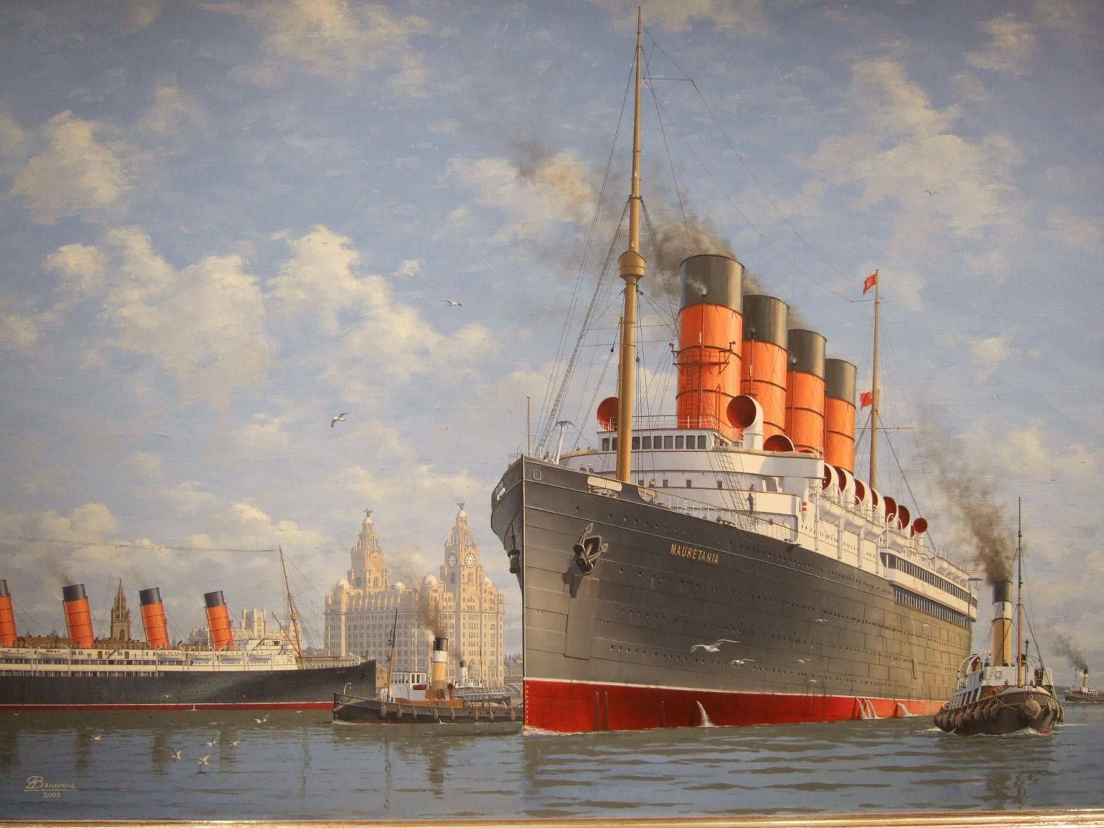 Rms Lusitania Wallpapers