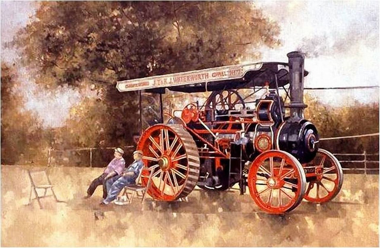 Russell Steam Tractor Wallpapers