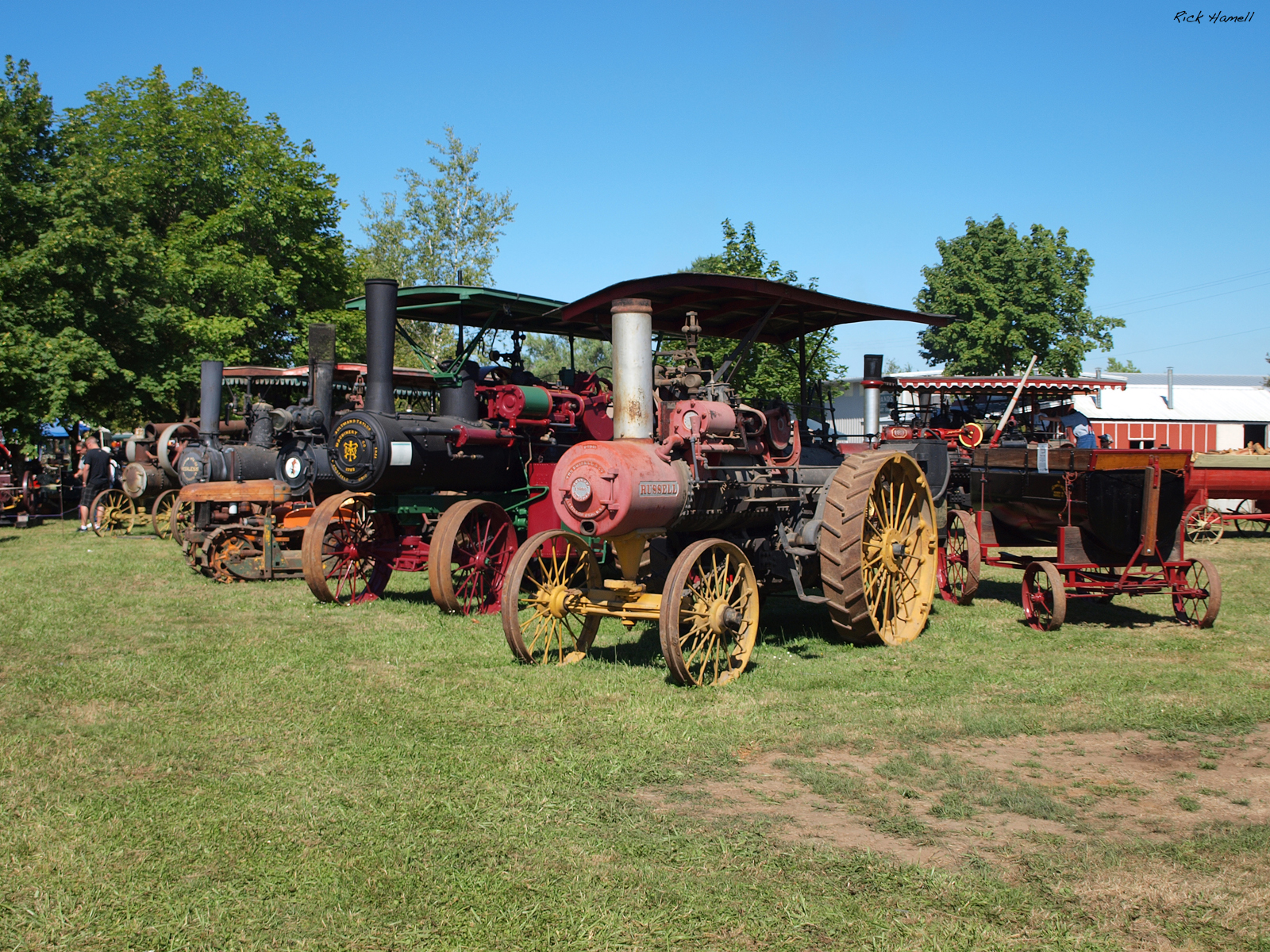 Russell Steam Tractor Wallpapers