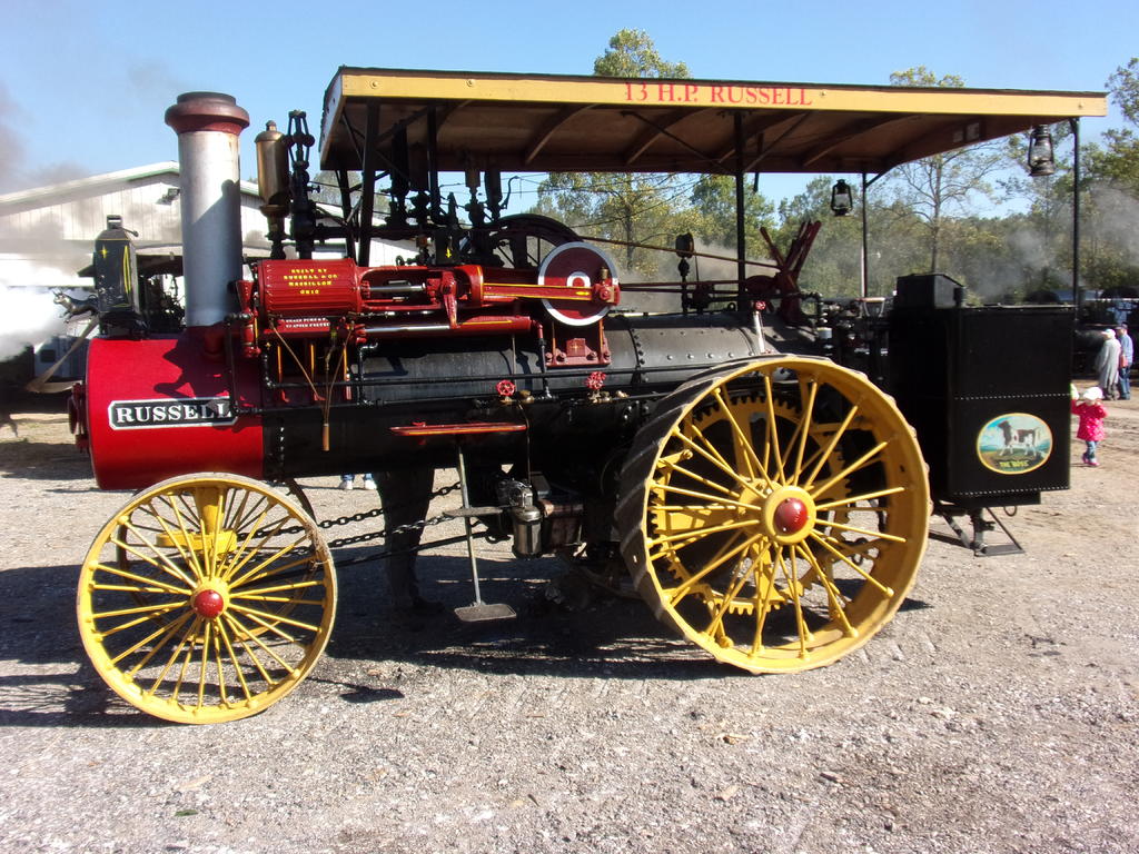 Russell Steam Tractor Wallpapers