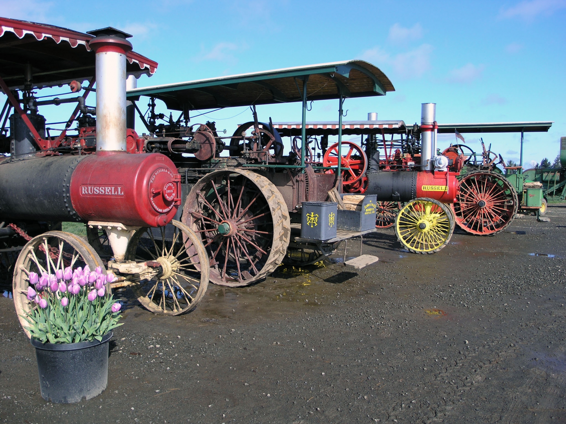 Russell Steam Tractor Wallpapers