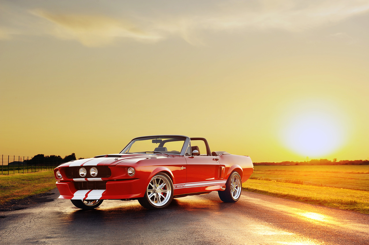 Shelby Gt500 Classic Recreation Wallpapers