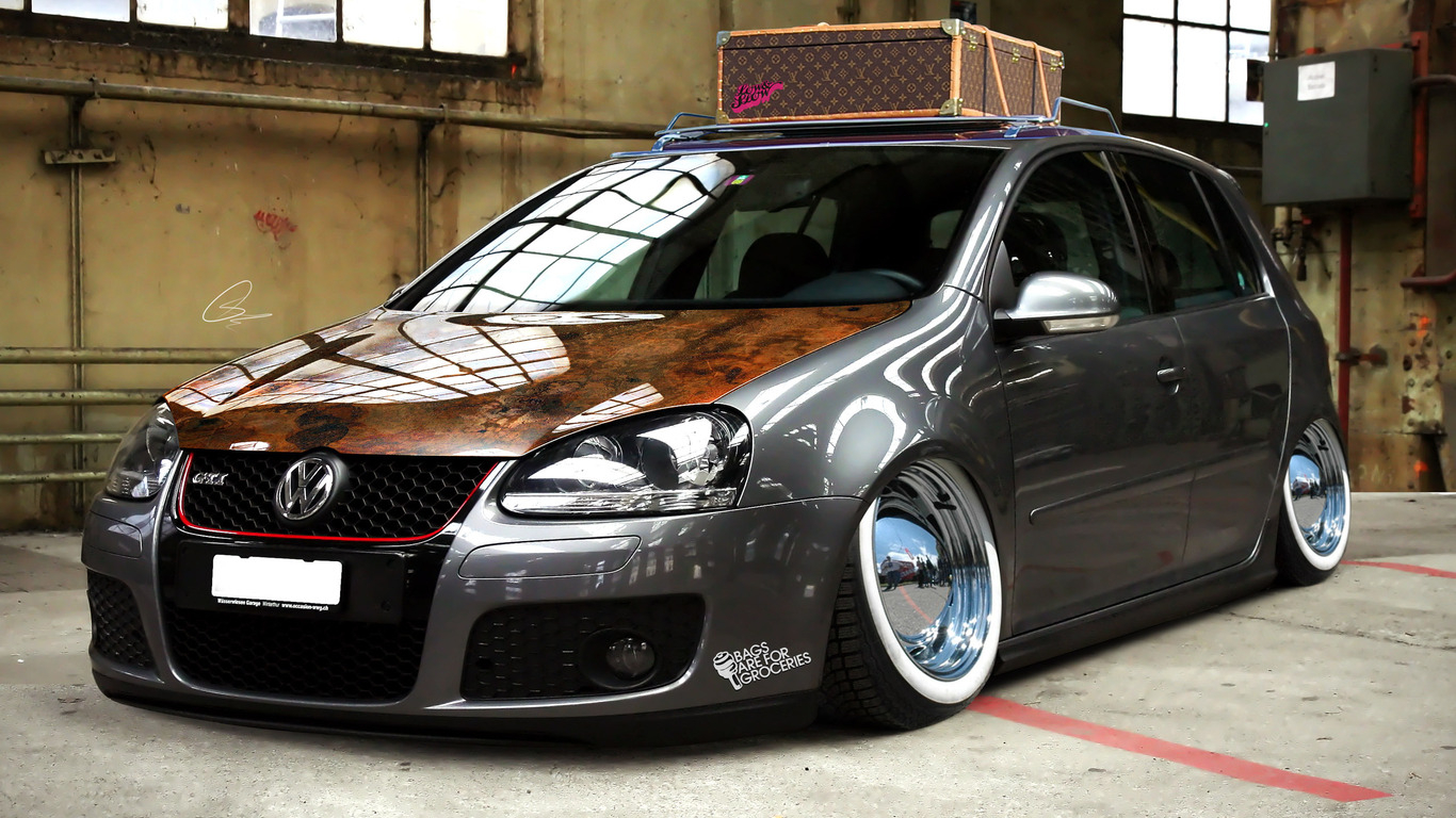 Stanced Vw Golf Gti Wallpapers