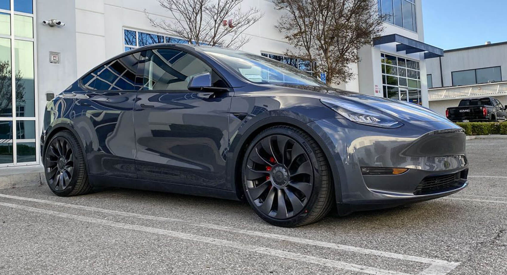 Tesla Model Y Long Range 2020 Wallpapers